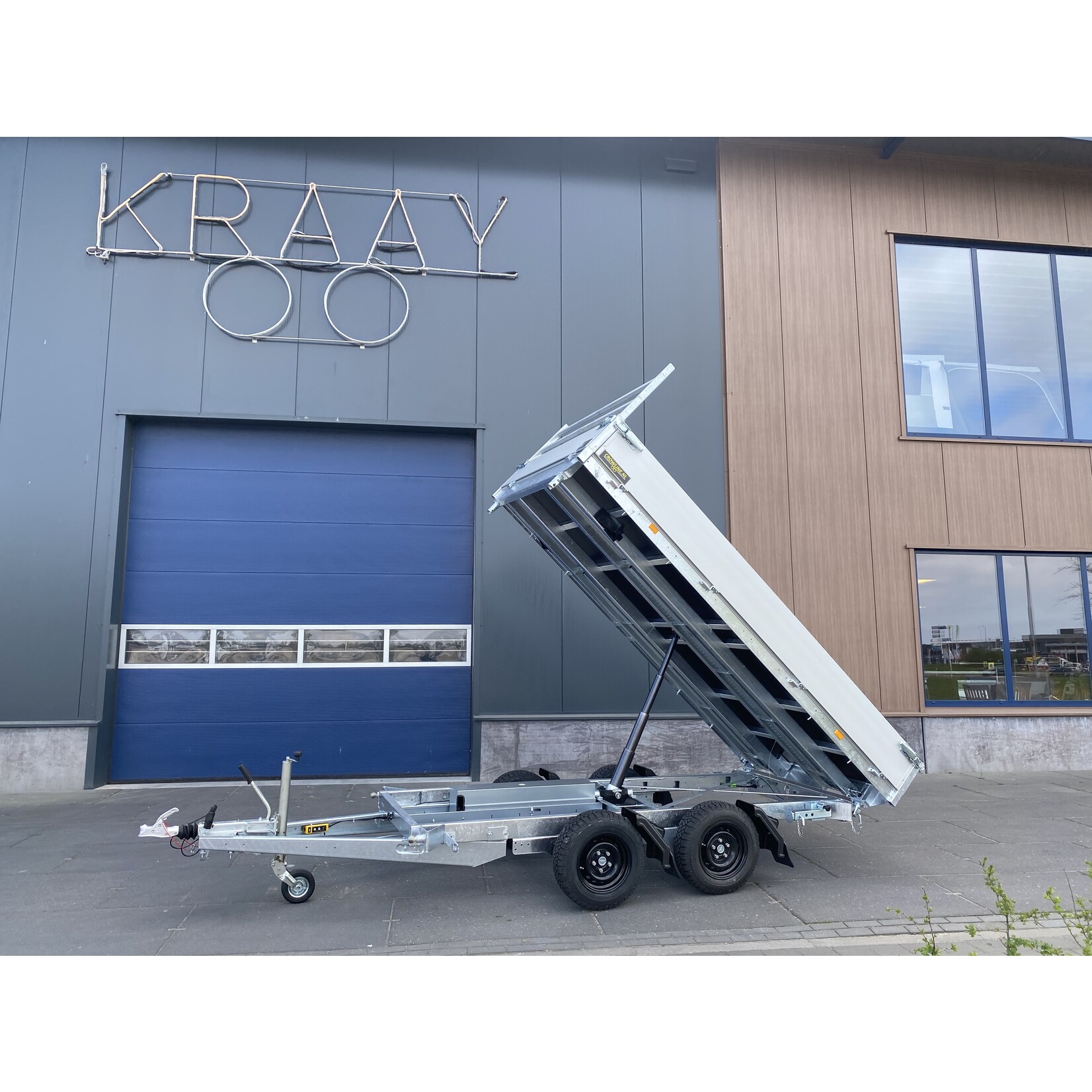 Eduard Crowline 3 - zijdige Kipper | 335 x 180 x 30 cm | 3.000 kg | geremd ALL - IN AKTIE!
