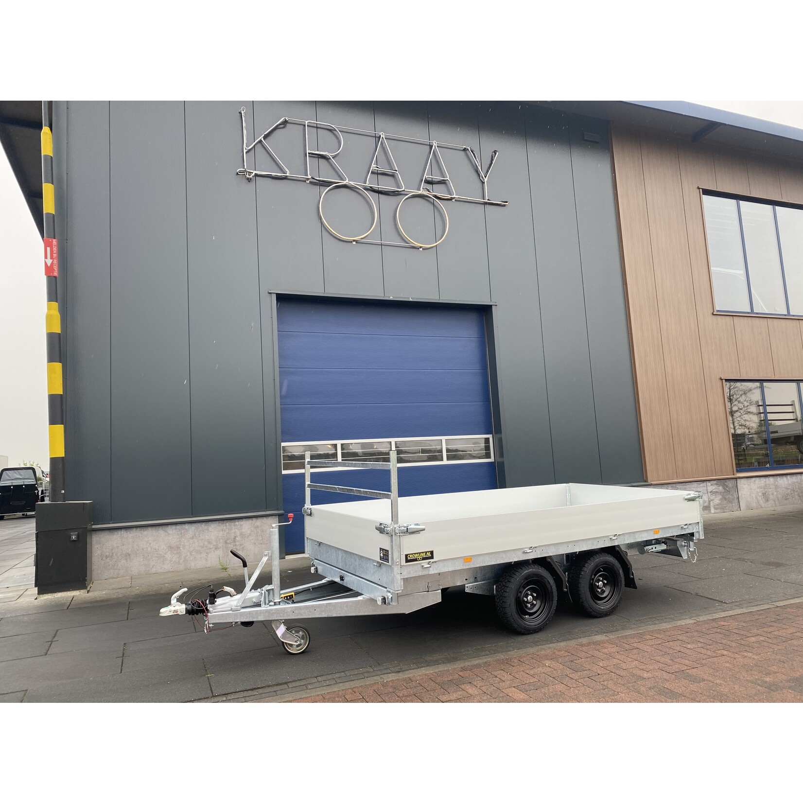 Crowline Crowline 3 - zijdige kipper | 350 x 180 x 30 cm | 3.500 kg | Geremd ALL - IN AKTIE!