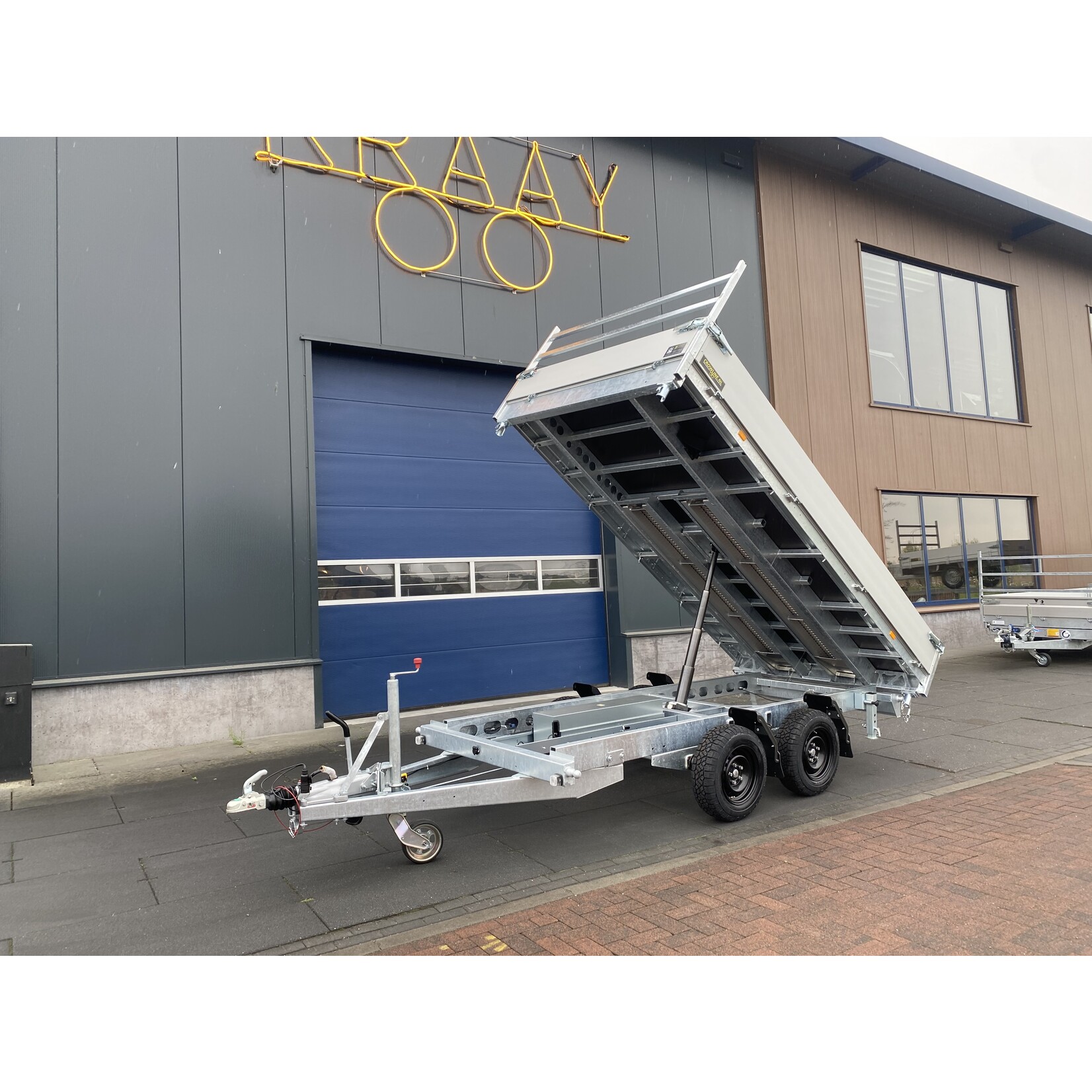 Crowline Crowline 3 - zijdige kipper | 350 x 180 x 30 cm | 3.500 kg | Geremd ALL - IN AKTIE!