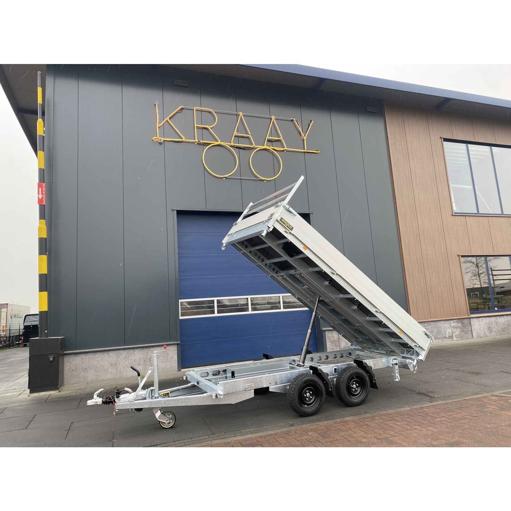Crowline Crowline 3 - zijdige kipper | 350 x 180 x 30 cm | 3.500 kg | Geremd ALL - IN AKTIE!