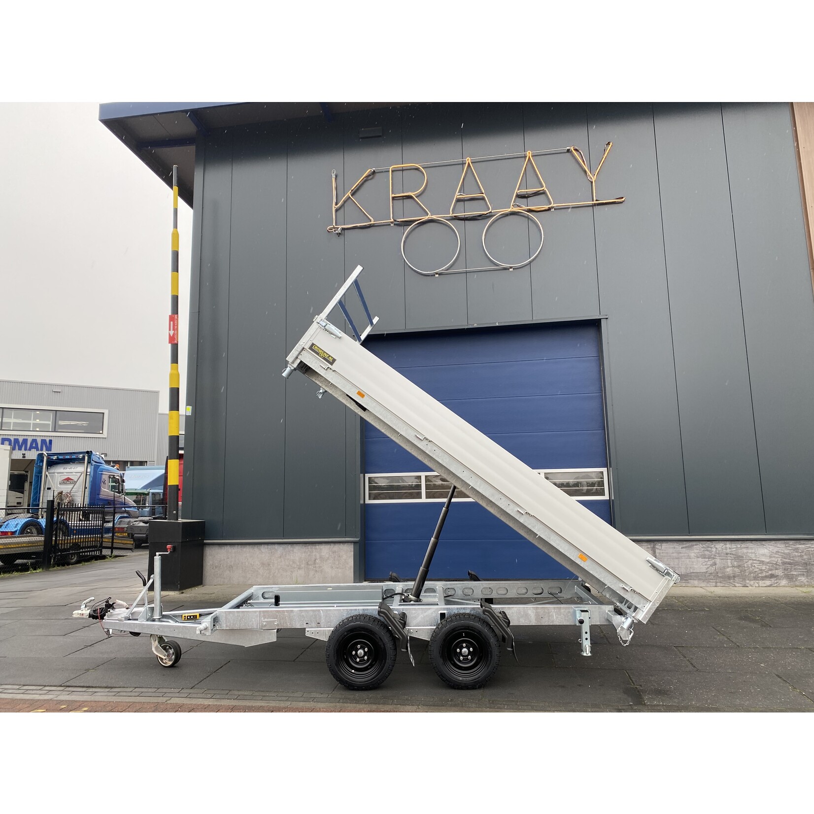 Crowline Crowline 3 - zijdige kipper | 350 x 180 x 30 cm | 3.500 kg | Geremd ALL - IN AKTIE!