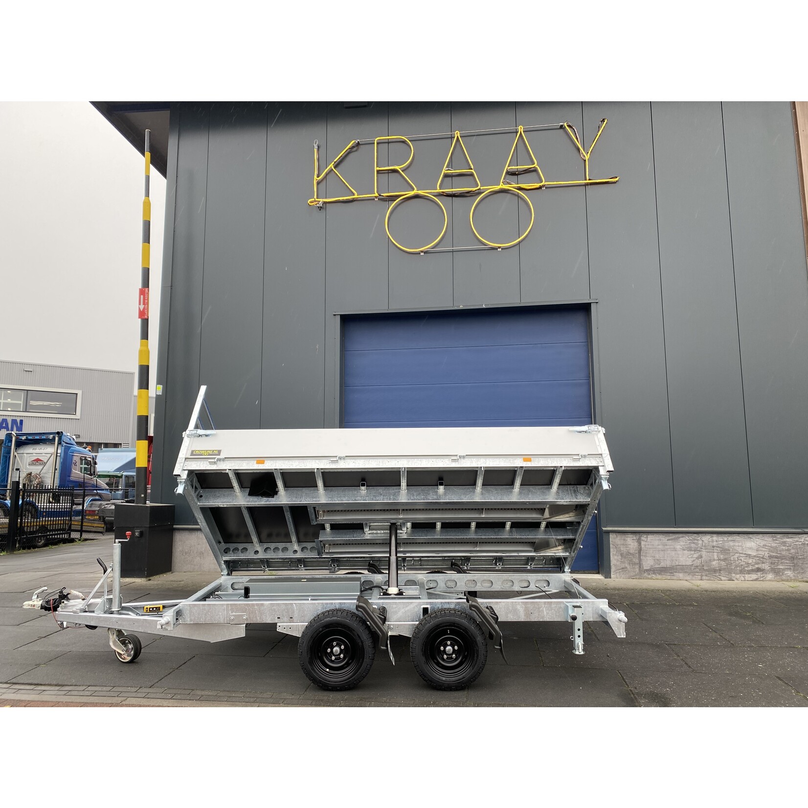 Crowline Crowline 3 - zijdige kipper | 350 x 180 x 30 cm | 3.500 kg | Geremd ALL - IN AKTIE!