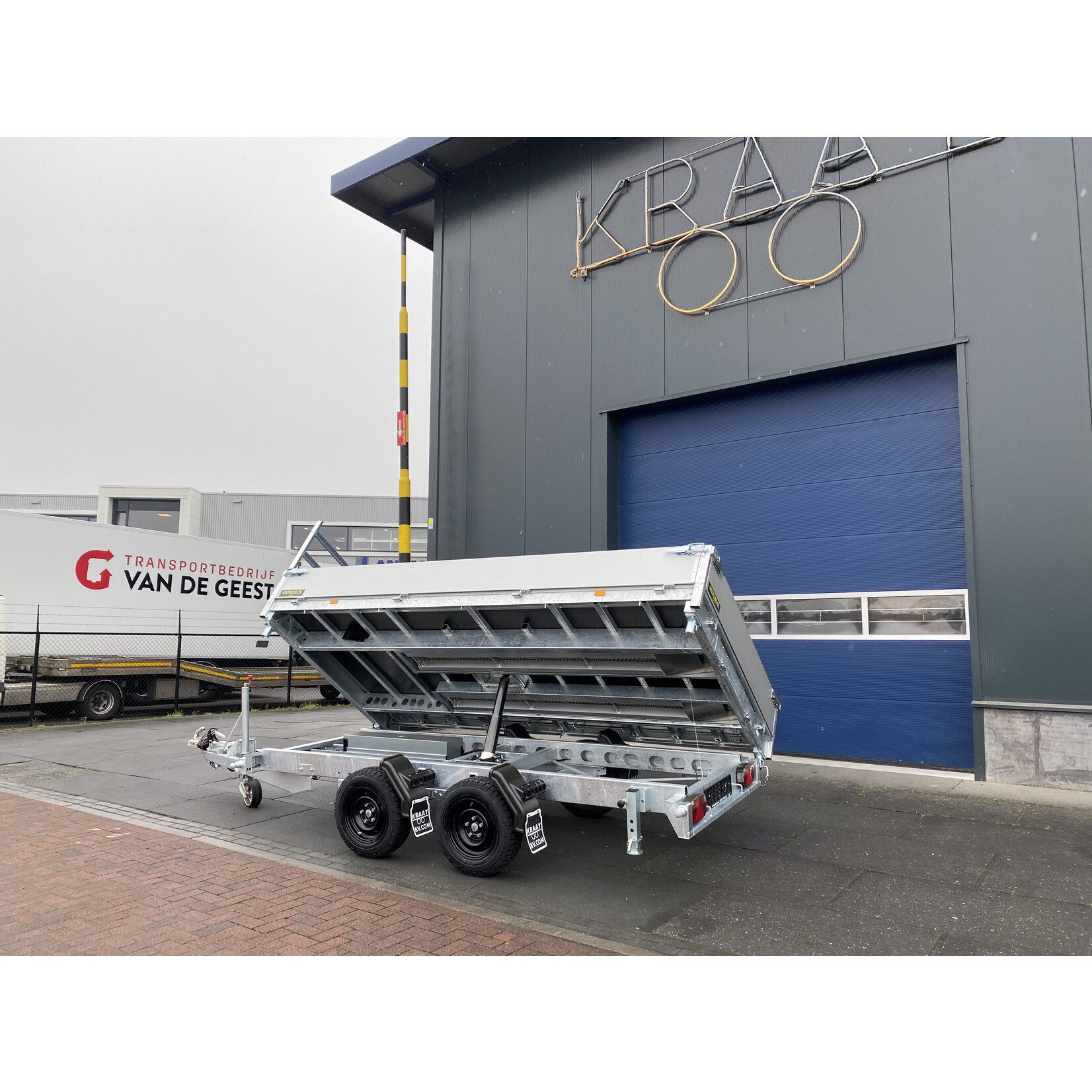 Crowline Crowline 3 - zijdige kipper | 350 x 180 x 30 cm | 3.500 kg | Geremd ALL - IN AKTIE!