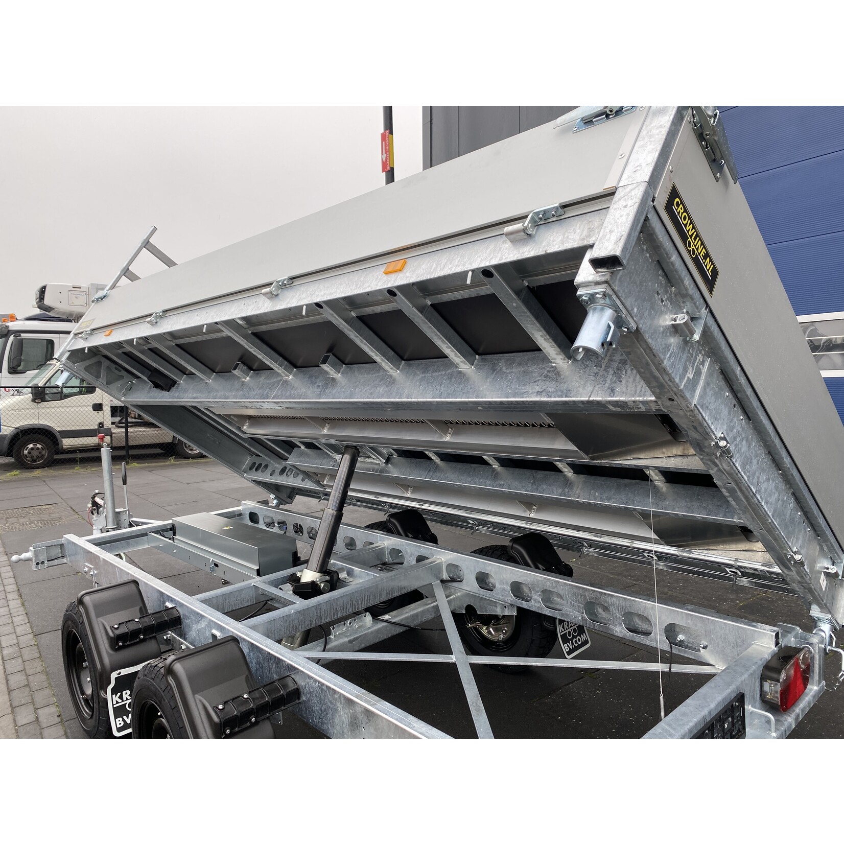 Crowline Crowline 3 - zijdige kipper | 350 x 180 x 30 cm | 3.500 kg | Geremd ALL - IN AKTIE!