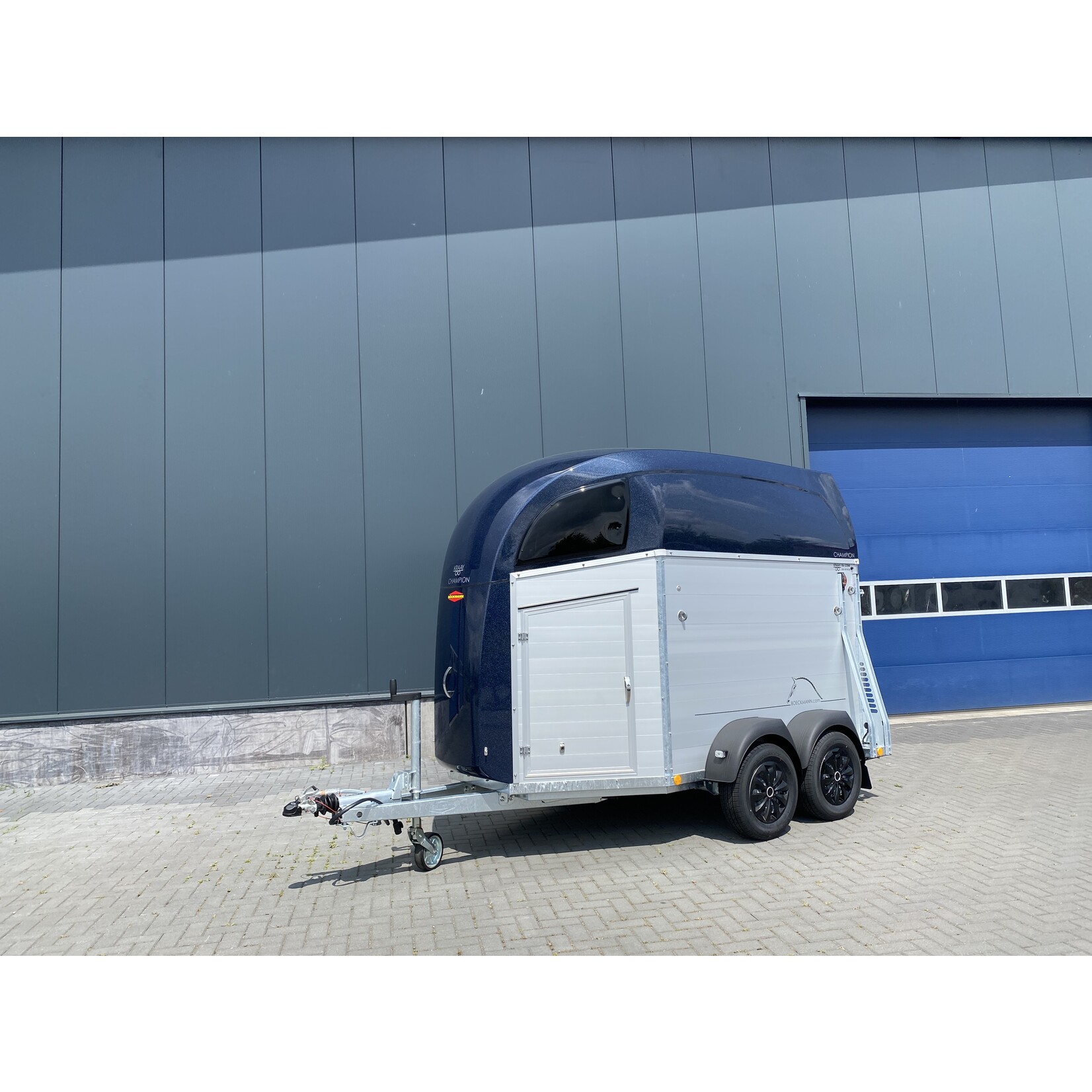 Bockmann Böckmann Champion R Blauw-Edition | 2.400 Kg | Zadelkamer & Trapbescherming ALL-INN AKTIE