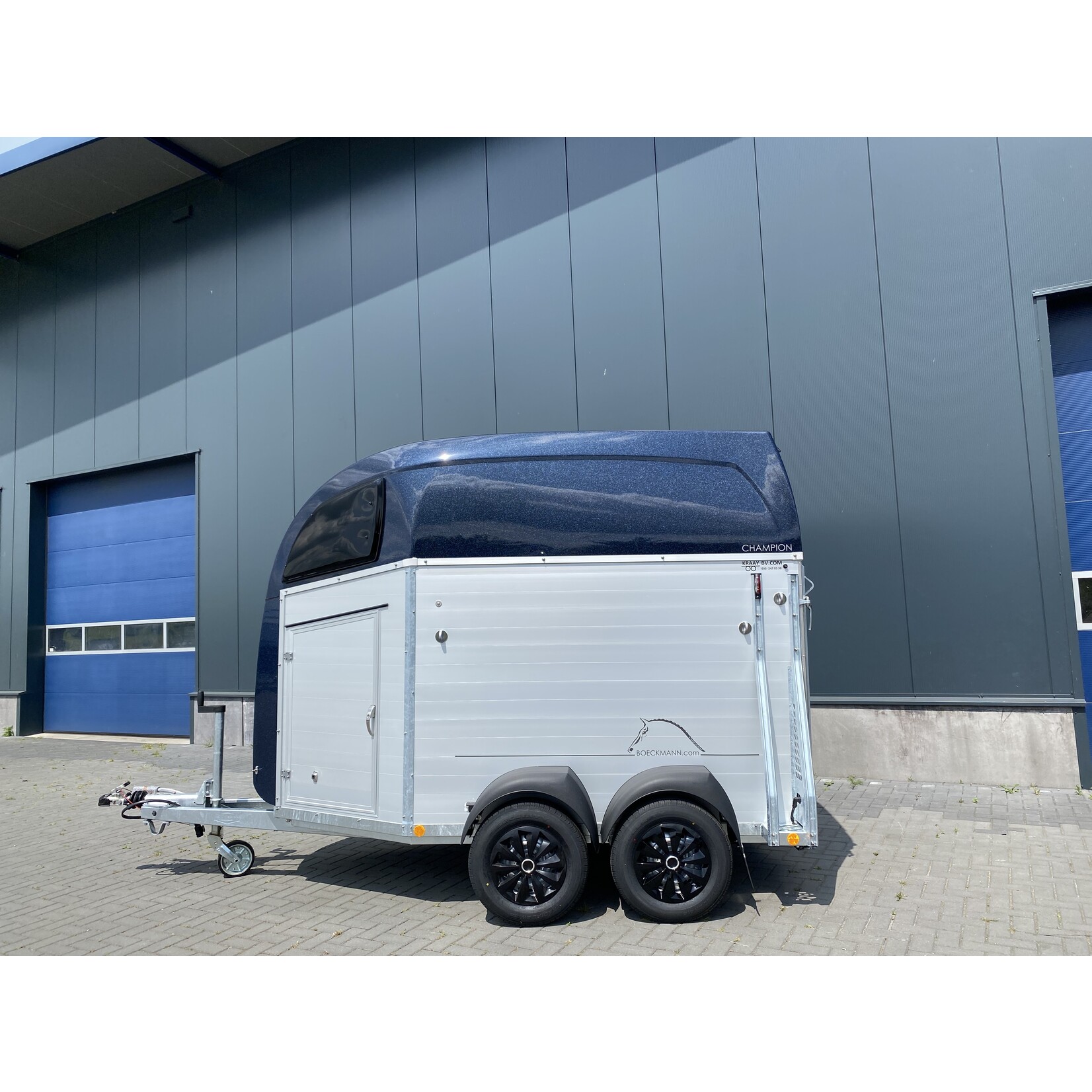 Bockmann Böckmann Champion R Blauw-Edition | 2.400 Kg | Zadelkamer & Trapbescherming ALL-INN AKTIE