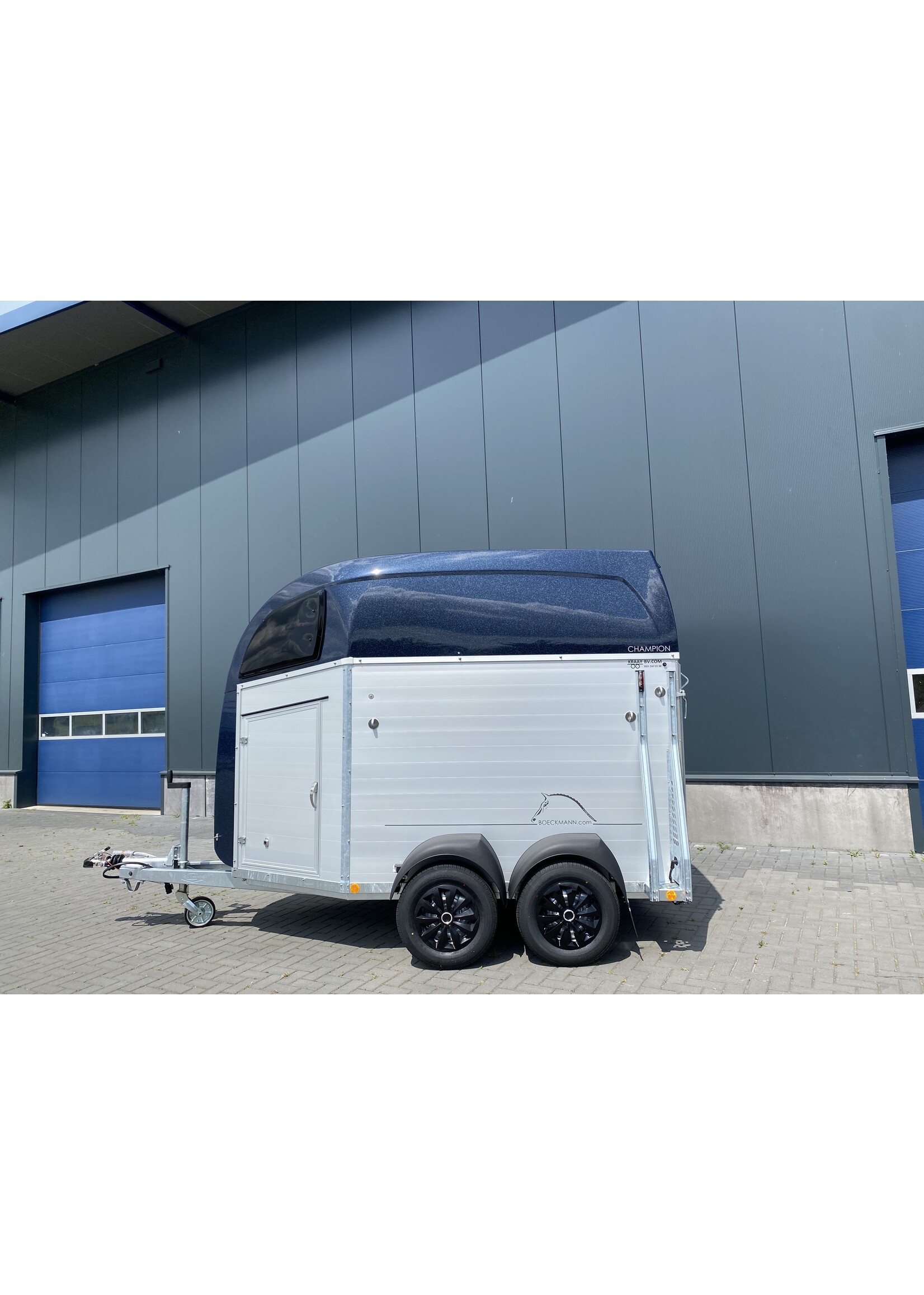Bockmann Böckmann Champion R Blauw-Edition | 2.400 Kg | Zadelkamer & Trapbescherming ALL-INN AKTIE