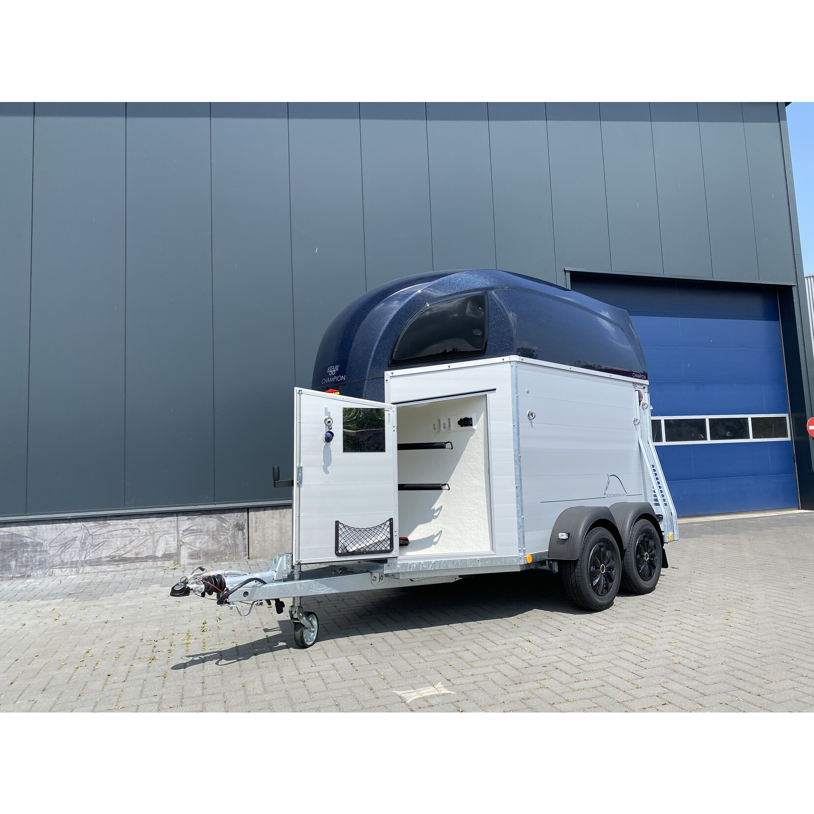 Bockmann Böckmann Champion R Blauw-Edition | 2.400 Kg | Zadelkamer & Trapbescherming ALL-INN AKTIE