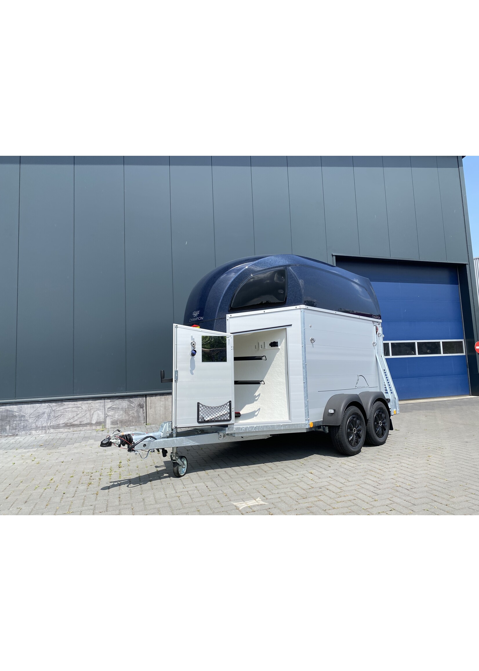 Bockmann Böckmann Champion R Blauw-Edition | 2.400 Kg | Zadelkamer & Trapbescherming ALL-INN AKTIE