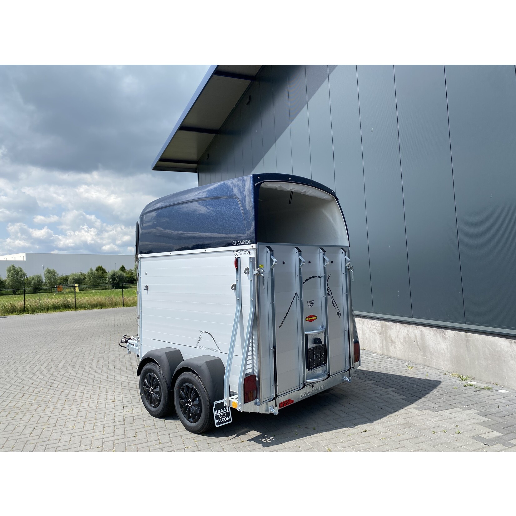 Bockmann Böckmann Champion R Blauw-Edition | 2.400 Kg | Zadelkamer & Trapbescherming ALL-INN AKTIE