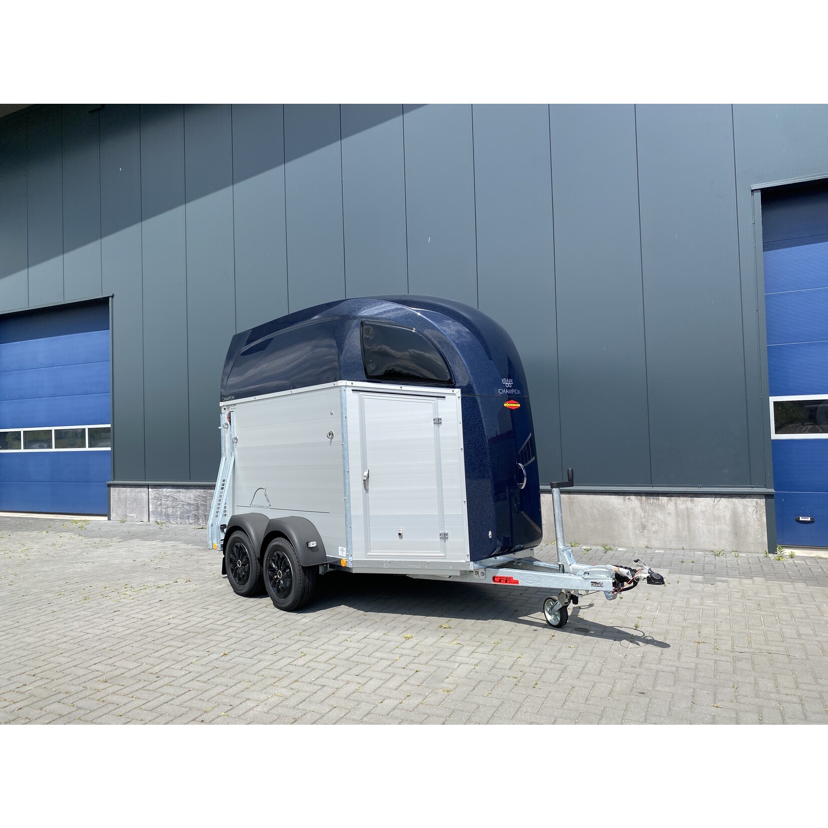 Bockmann Böckmann Champion R Blauw-Edition | 2.400 Kg | Zadelkamer & Trapbescherming ALL-INN AKTIE