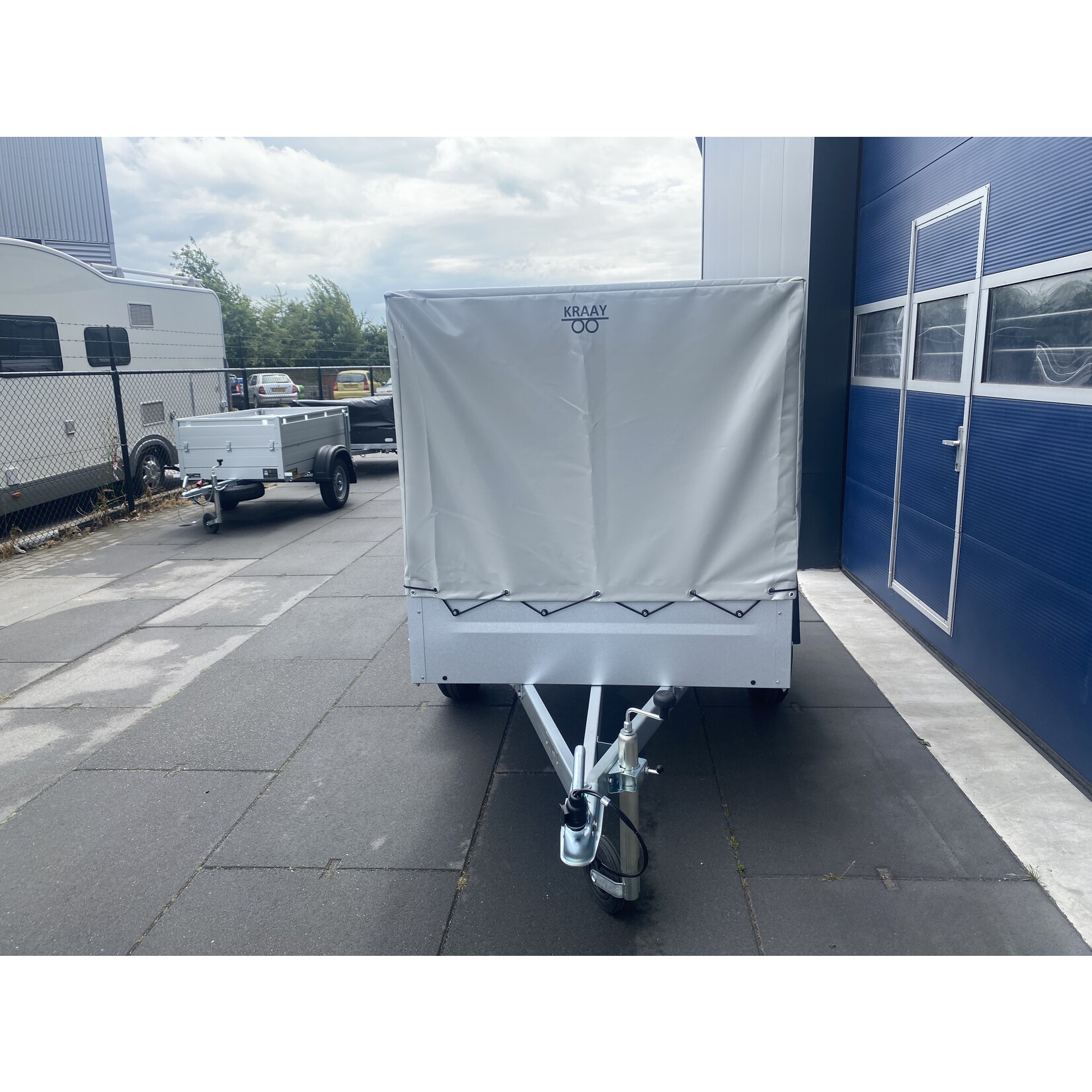 Bockmann Böckmann TL-EU2 Bakwagen + Huif opbouw Grijs |  202x107x 110 cm  ALL-IN AKTIE