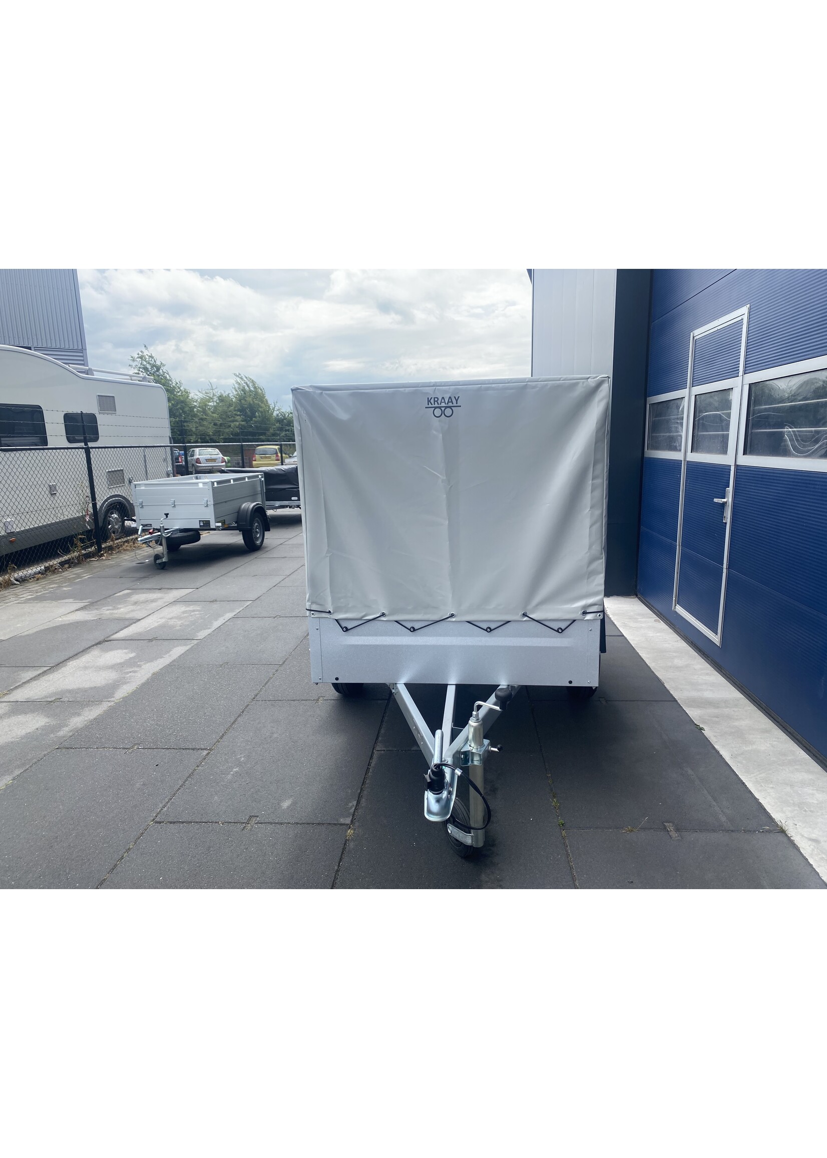 Bockmann Böckmann TL-EU2 Bakwagen + Huif opbouw Grijs |  202x107x 110 cm  ALL-IN AKTIE
