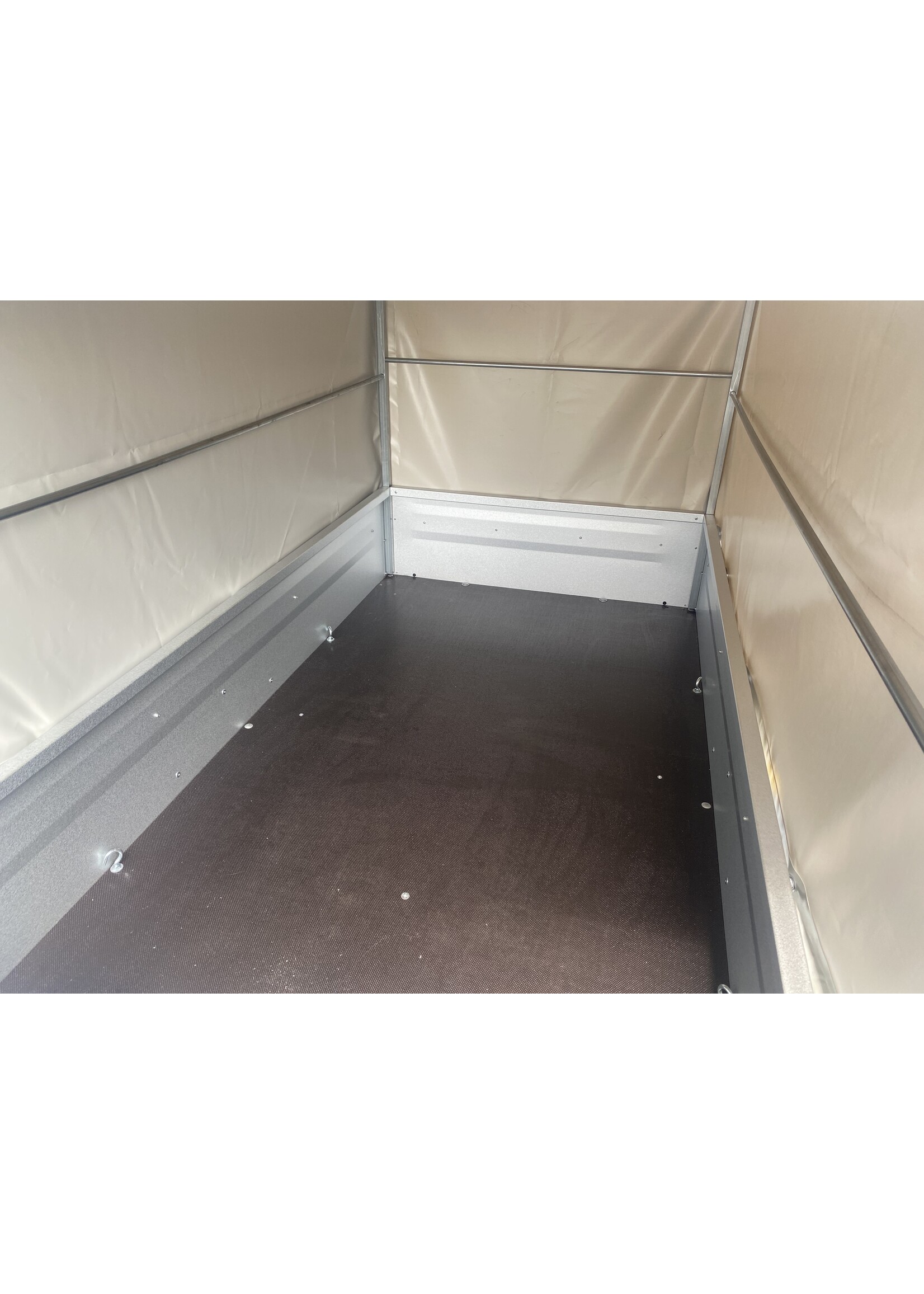 Bockmann Böckmann TL-EU2 Bakwagen + Huif opbouw Grijs |  202x107x 110 cm  ALL-IN AKTIE