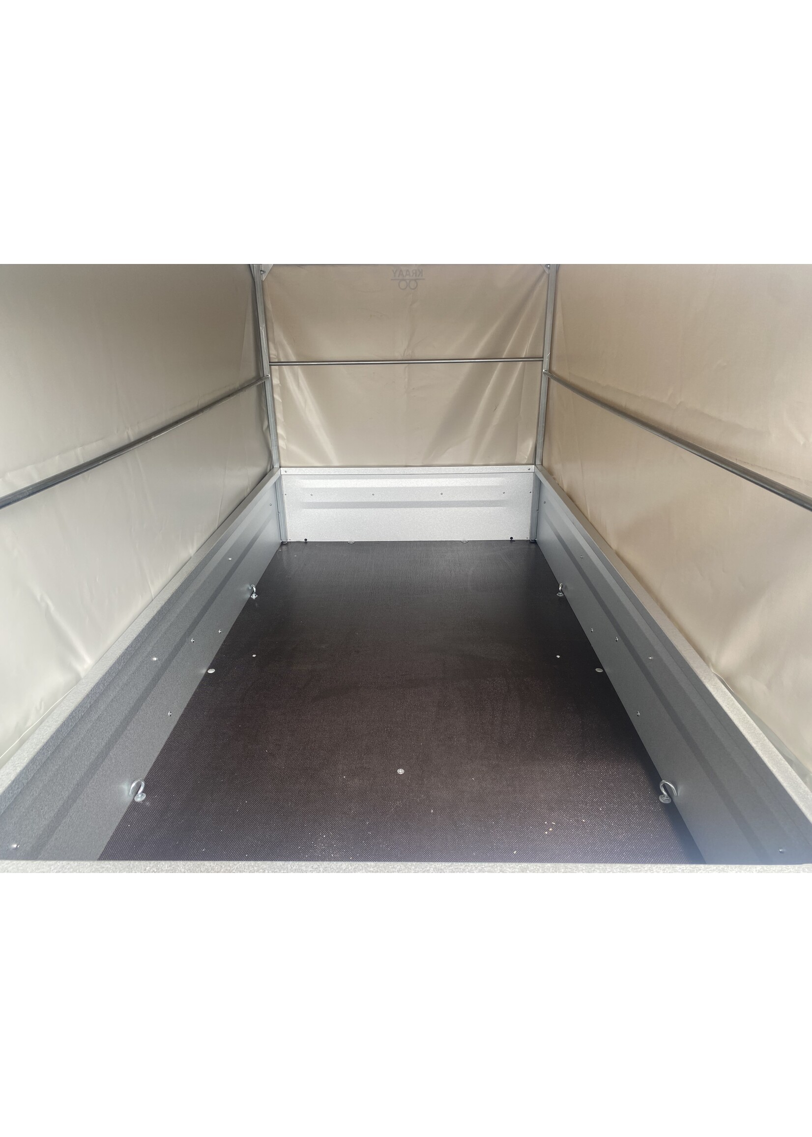 Bockmann Böckmann TL-EU2 Bakwagen + Huif opbouw Grijs |  202x107x 110 cm  ALL-IN AKTIE