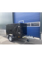 Bockmann Böckmann TL-EU2 Bakwagen + Huif opbouw zwart |  202x107x 110 cm  ALL-IN AKTIE