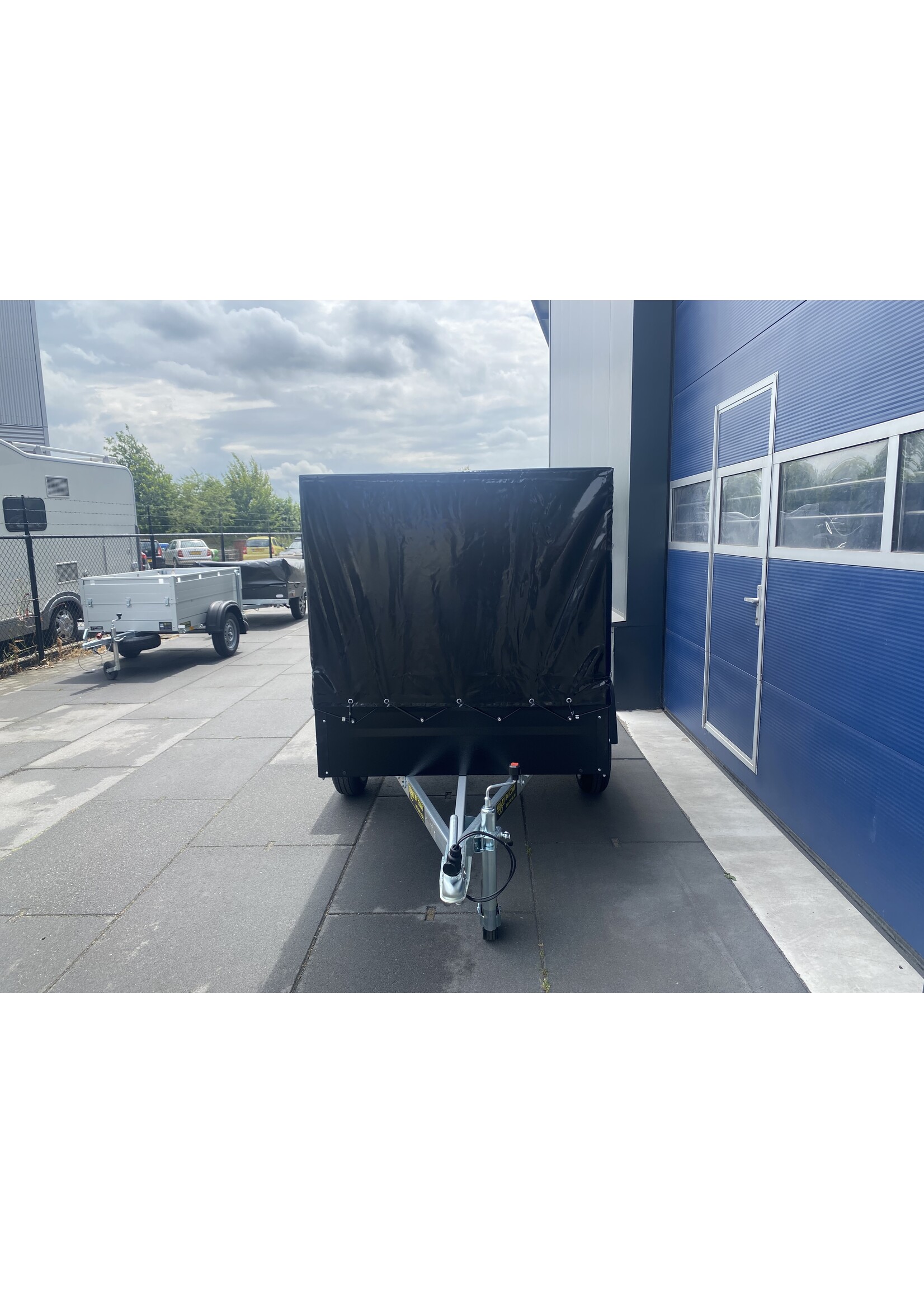 Bockmann Böckmann TL-EU2 Bakwagen + Huif opbouw zwart |  202x107x 110 cm  ALL-IN AKTIE