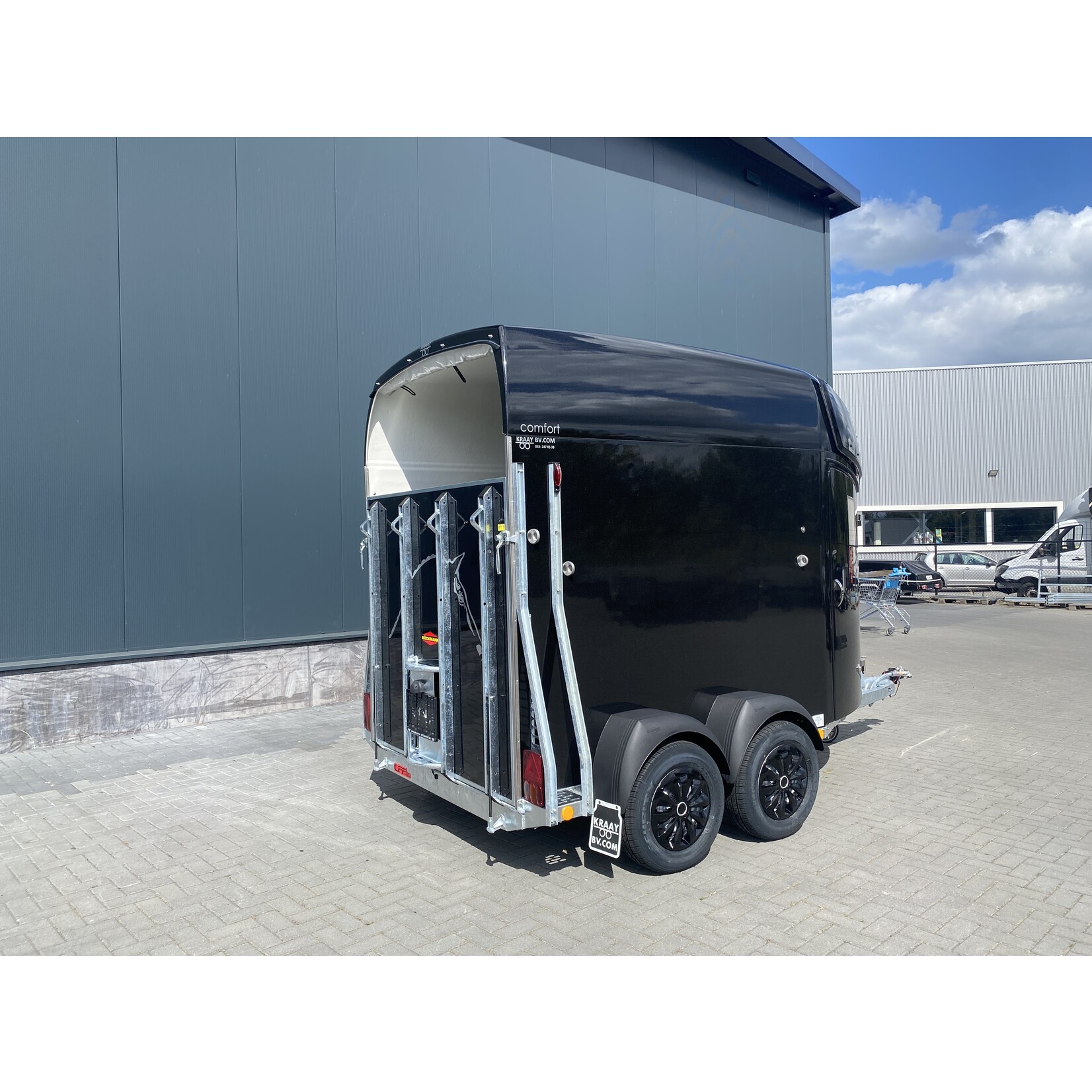 Bockmann Bockmann Comfort Black edition | 2.400 kg | zadelkamer & trapbescherming  ALL - IN AKTIE
