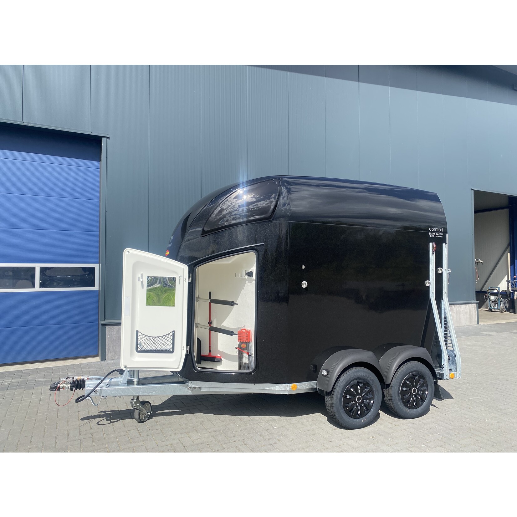 Bockmann Bockmann Comfort Black edition | 2.400 kg | zadelkamer & trapbescherming  ALL - IN AKTIE