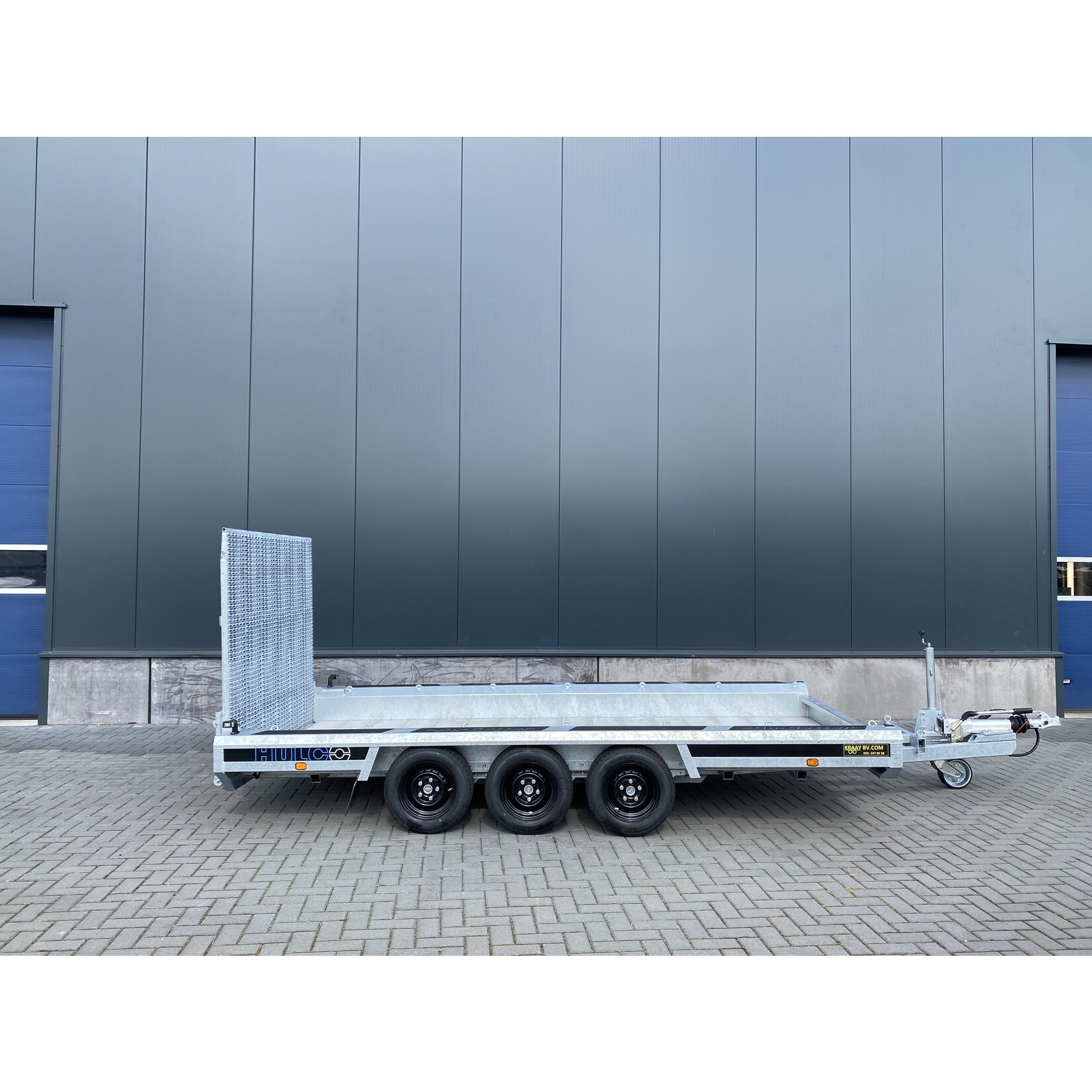 Hulco Demo / voorraad aktie! Hulco Terrax-3 GO-GETTER | 394 x 180 | 3.500 kg | 150 cm klep | ALL - IN AKTIE!