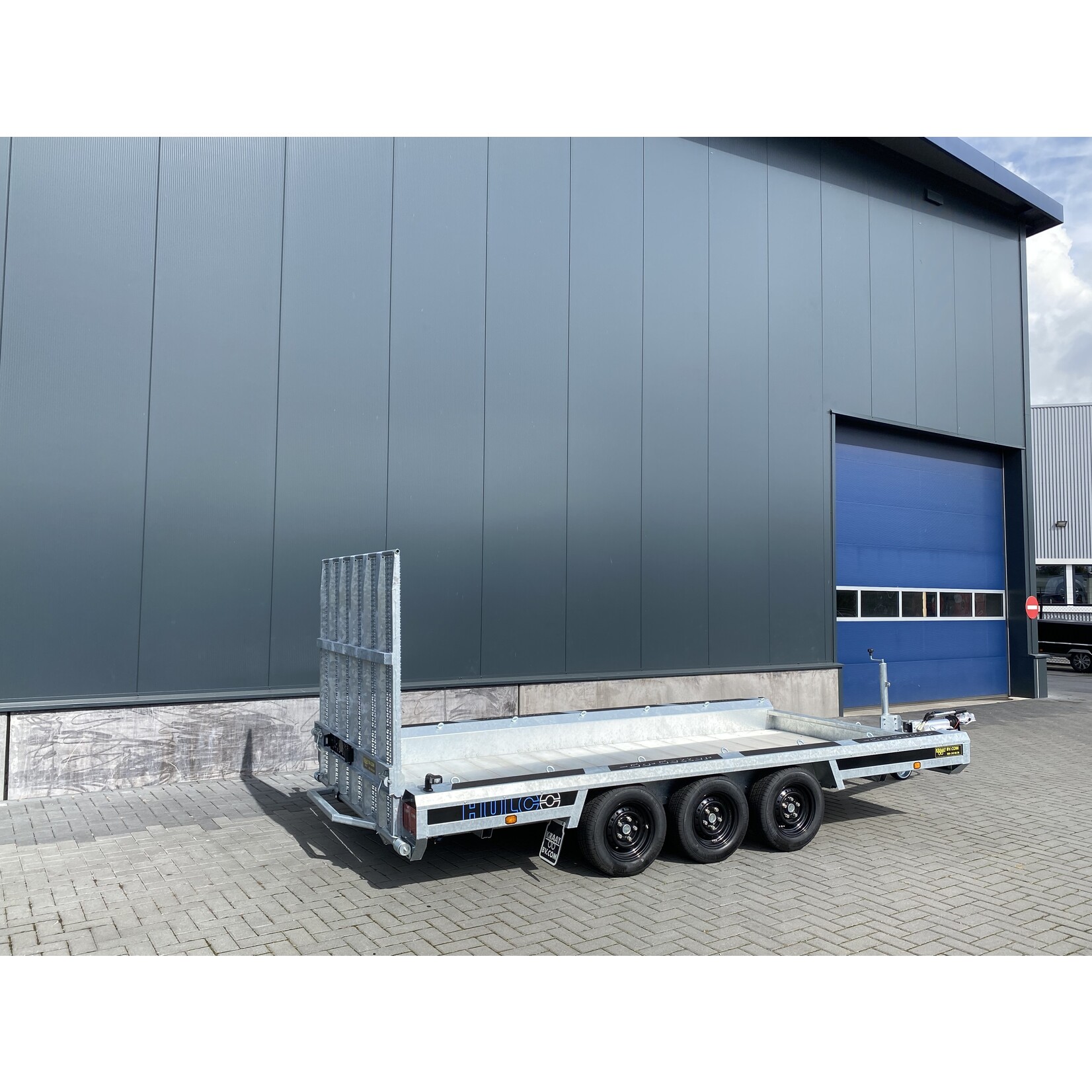 Hulco Demo / voorraad aktie! Hulco Terrax-3 GO-GETTER | 394 x 180 | 3.500 kg | 150 cm klep | ALL - IN AKTIE!