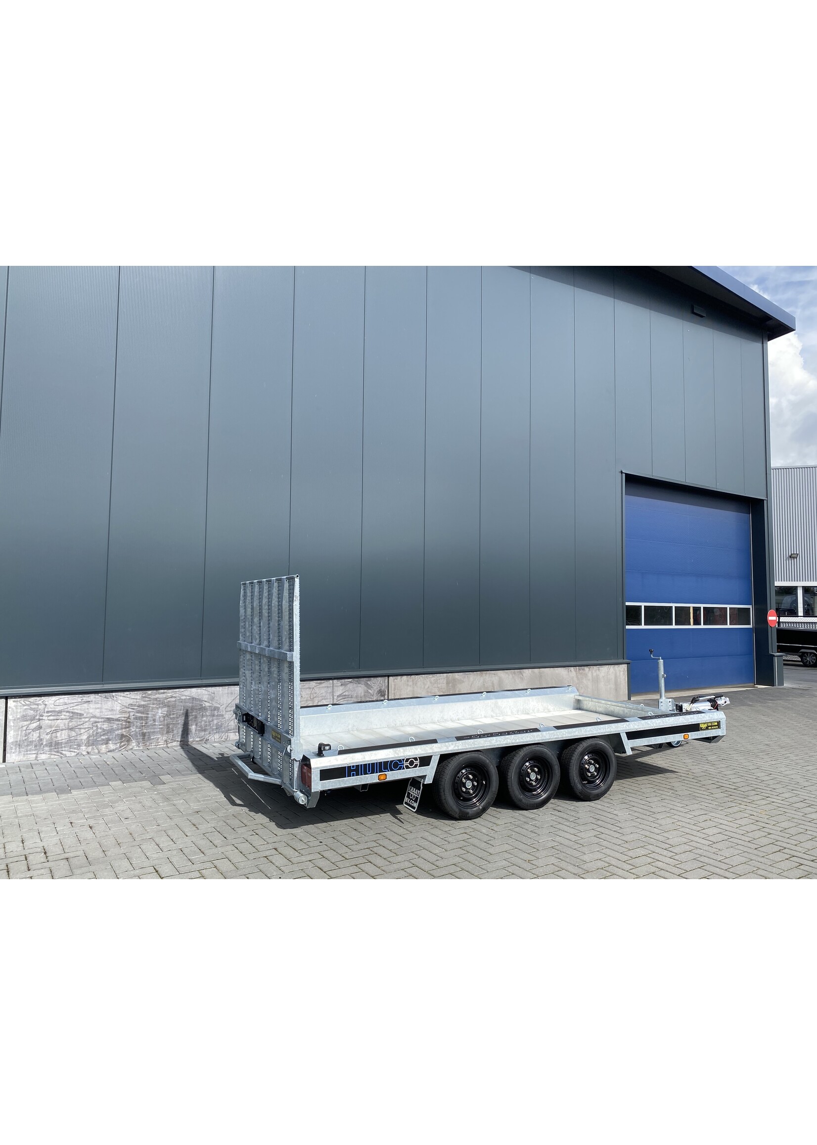 Hulco Demo / voorraad aktie! Hulco Terrax-3 GO-GETTER | 394 x 180 | 3.500 kg | 150 cm klep | ALL - IN AKTIE!