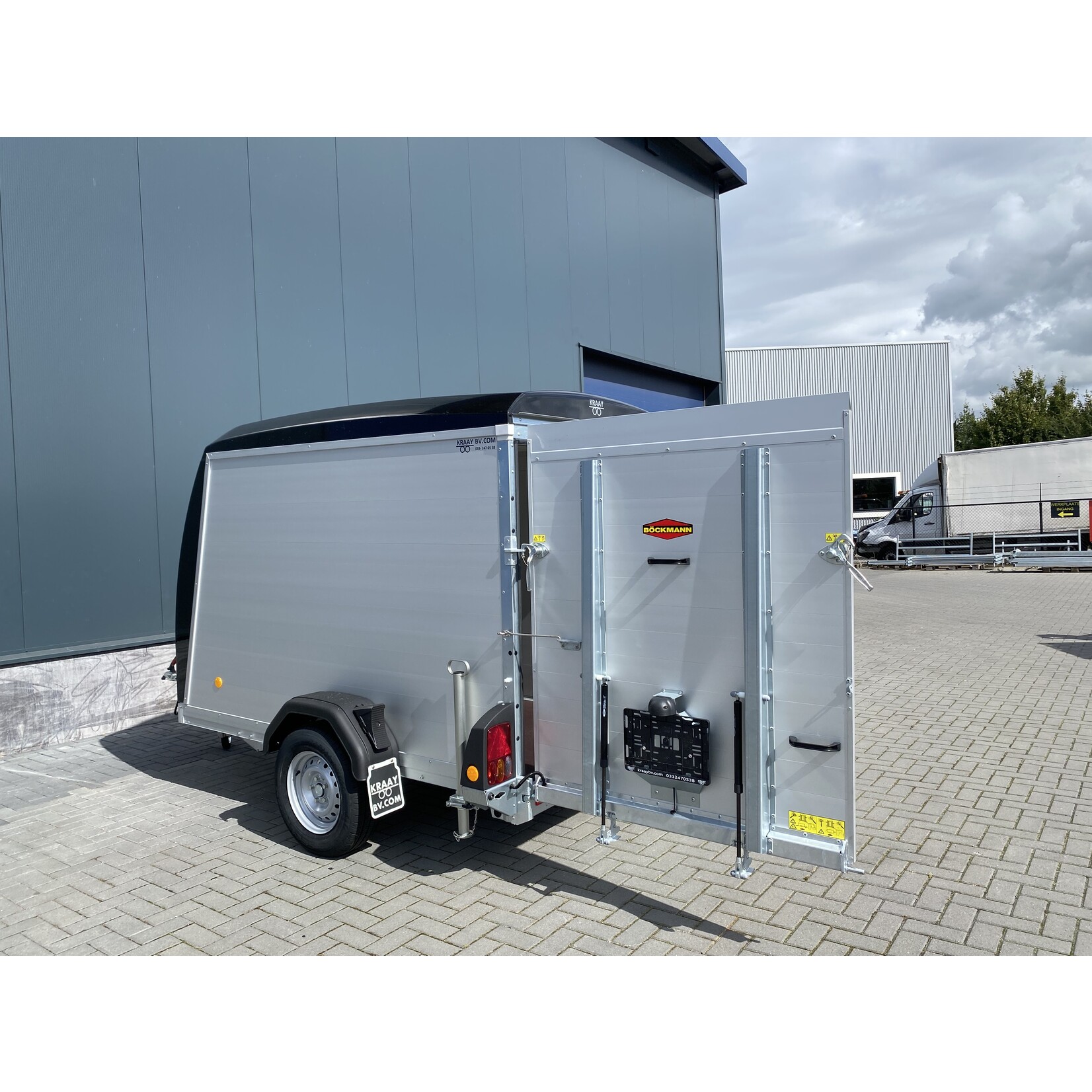 Bockmann Böckmann Gesloten Aanhangwagen 275 cm X 131 cm 173 cm | Geremd ALL-INN AKTIE