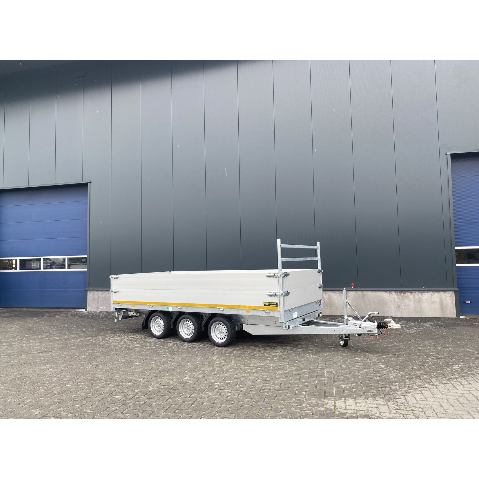 eduard Demo / voorraad aktie! Eduard 3-zijdige kipper | 400 x 180 x 60 cm | 3.500 kg | Geremd ALL-IN AKTIE!