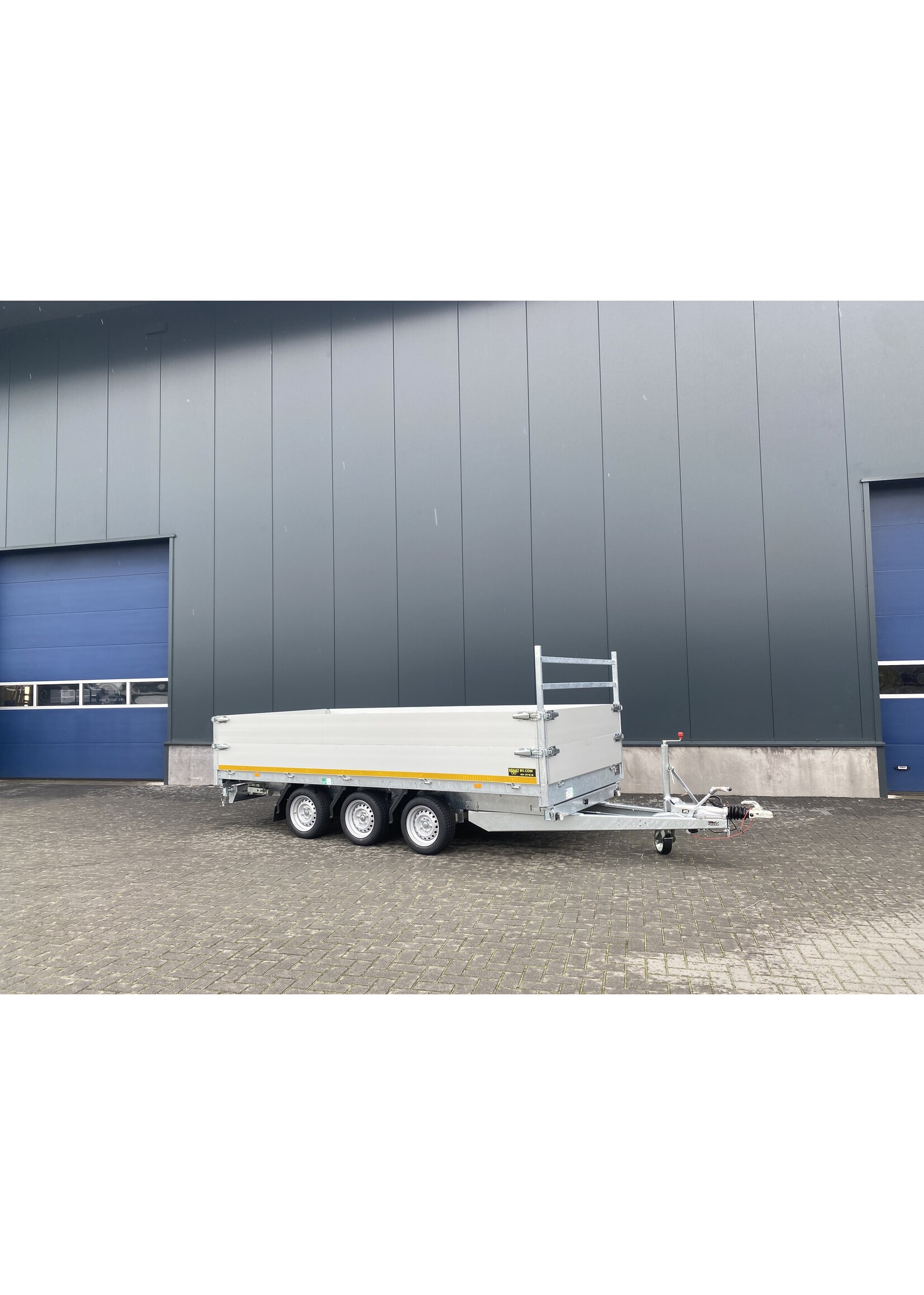 eduard Demo / voorraad aktie! Eduard 3-zijdige kipper | 400 x 180 x 60 cm | 3.500 kg | Geremd ALL-IN AKTIE!