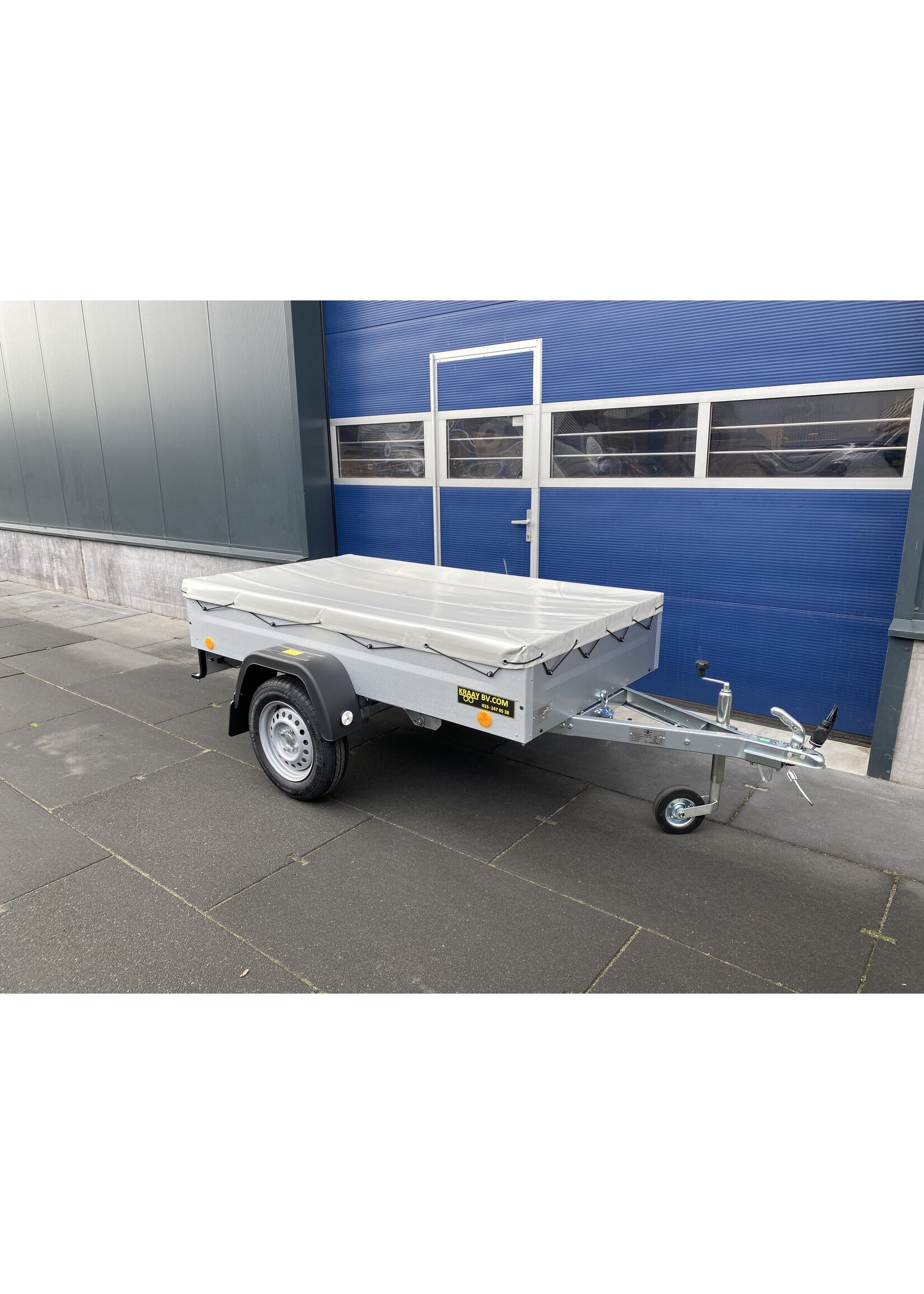 TPV TPV KD-EU2 | Opklapbare aanhangwagen | 202x107x34 Cm | 750 Kg | Ongeremd | ALL-IN AKTIE