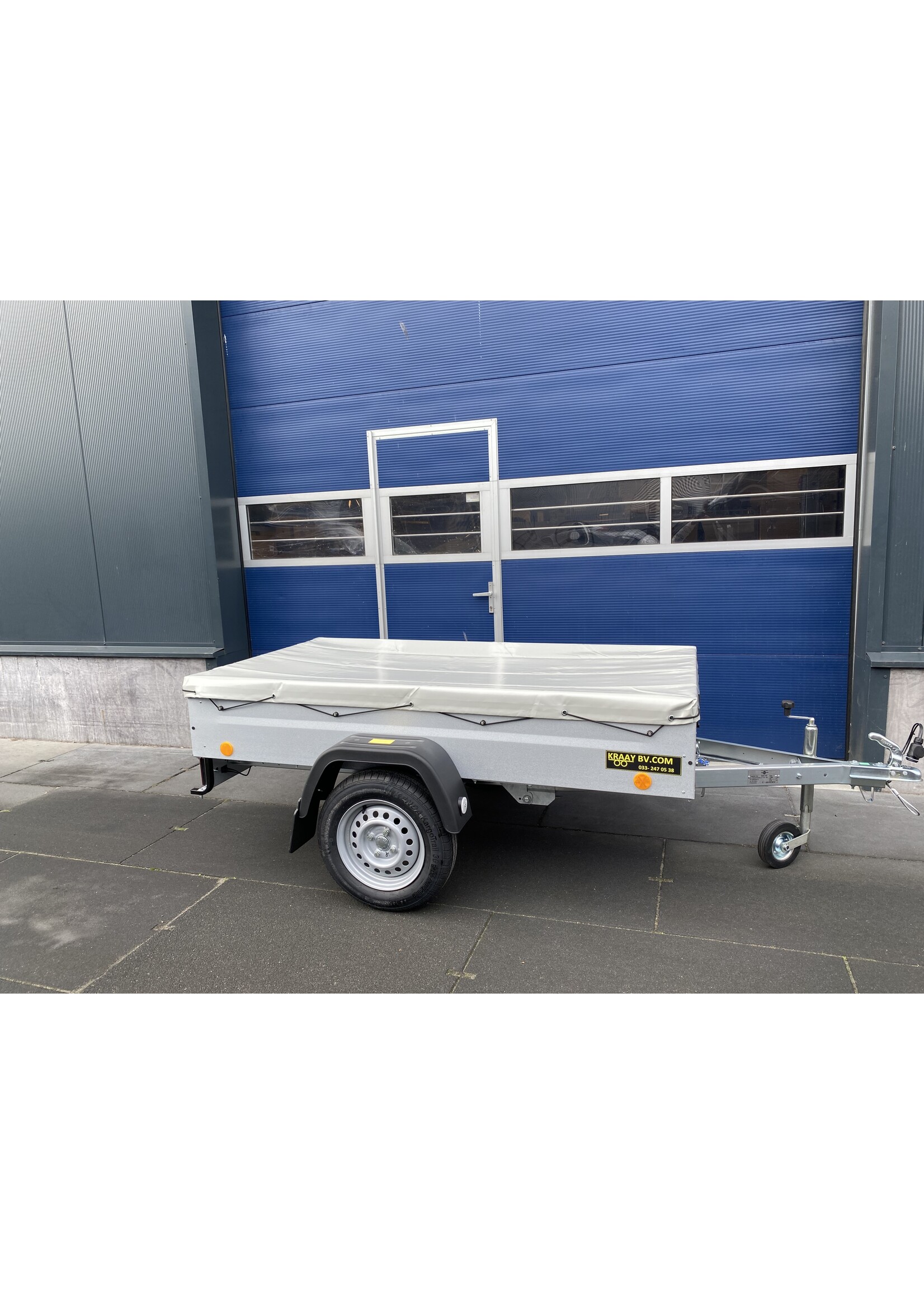 TPV TPV KD-EU2 | Opklapbare aanhangwagen | 202x107x34 Cm | 750 Kg | Ongeremd | ALL-IN AKTIE