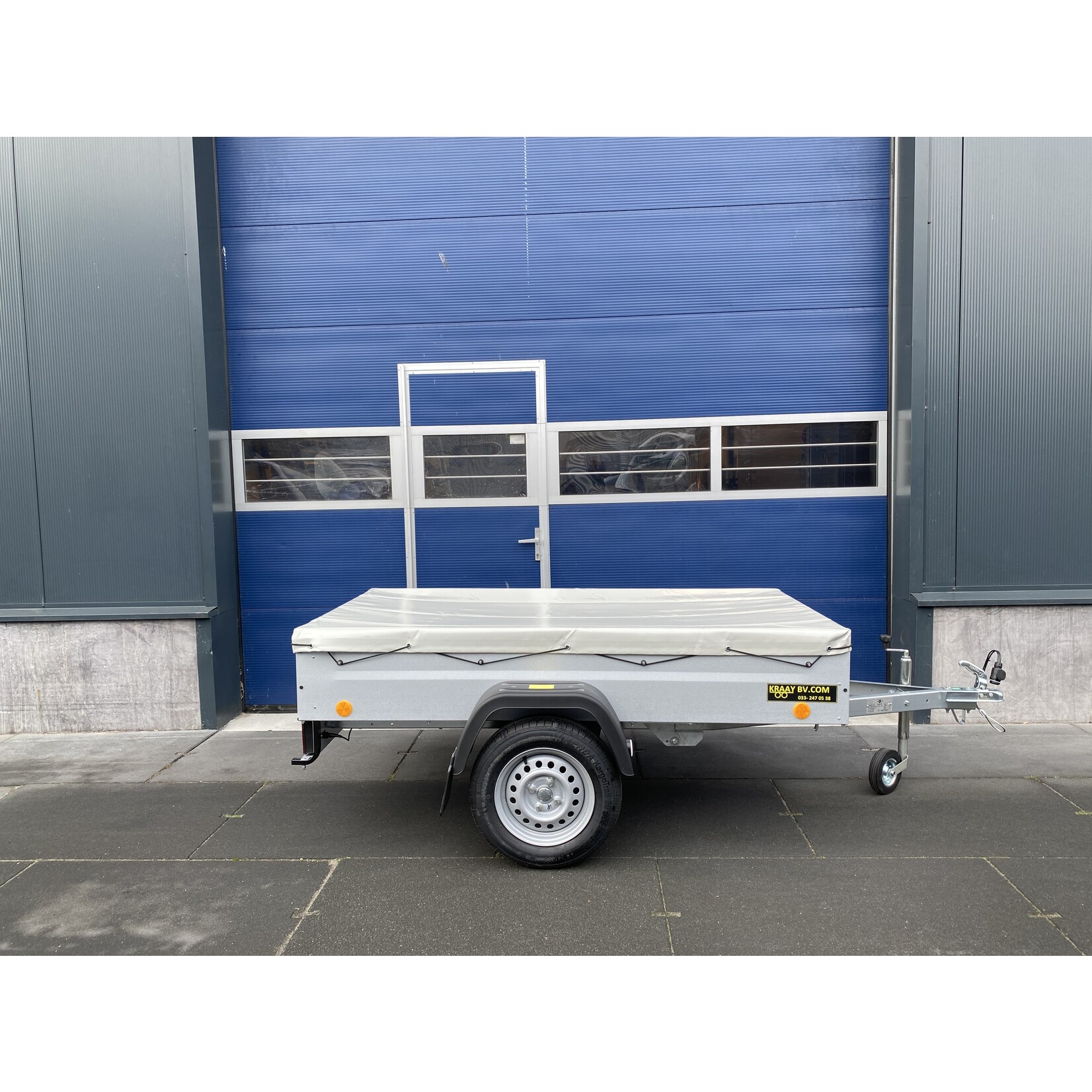 TPV TPV KD-EU2 | Opklapbare aanhangwagen | 202x107x34 Cm | 750 Kg | Ongeremd | ALL-IN AKTIE