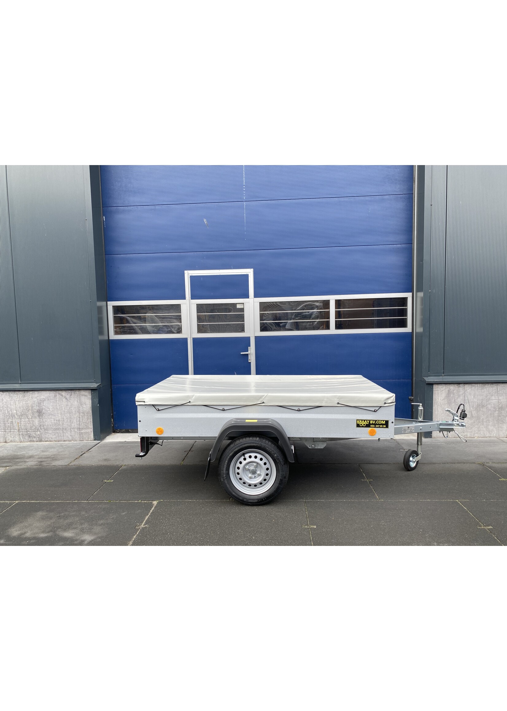 TPV TPV KD-EU2 | Opklapbare aanhangwagen | 202x107x34 Cm | 750 Kg | Ongeremd | ALL-IN AKTIE