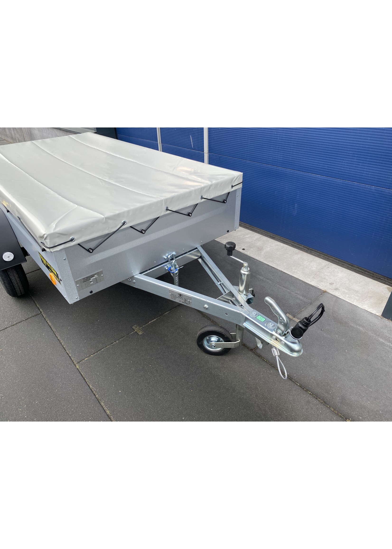 TPV TPV KD-EU2 | Opklapbare aanhangwagen | 202x107x34 Cm | 750 Kg | Ongeremd | ALL-IN AKTIE