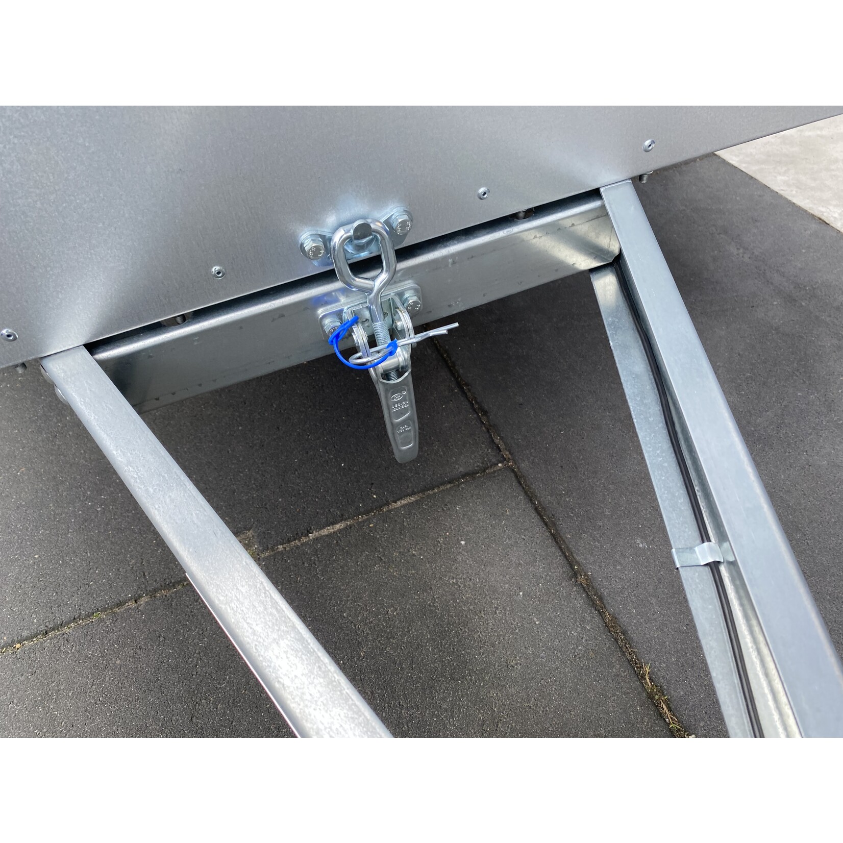 TPV TPV KD-EU2 | Opklapbare aanhangwagen | 202x107x34 Cm | 750 Kg | Ongeremd | ALL-IN AKTIE