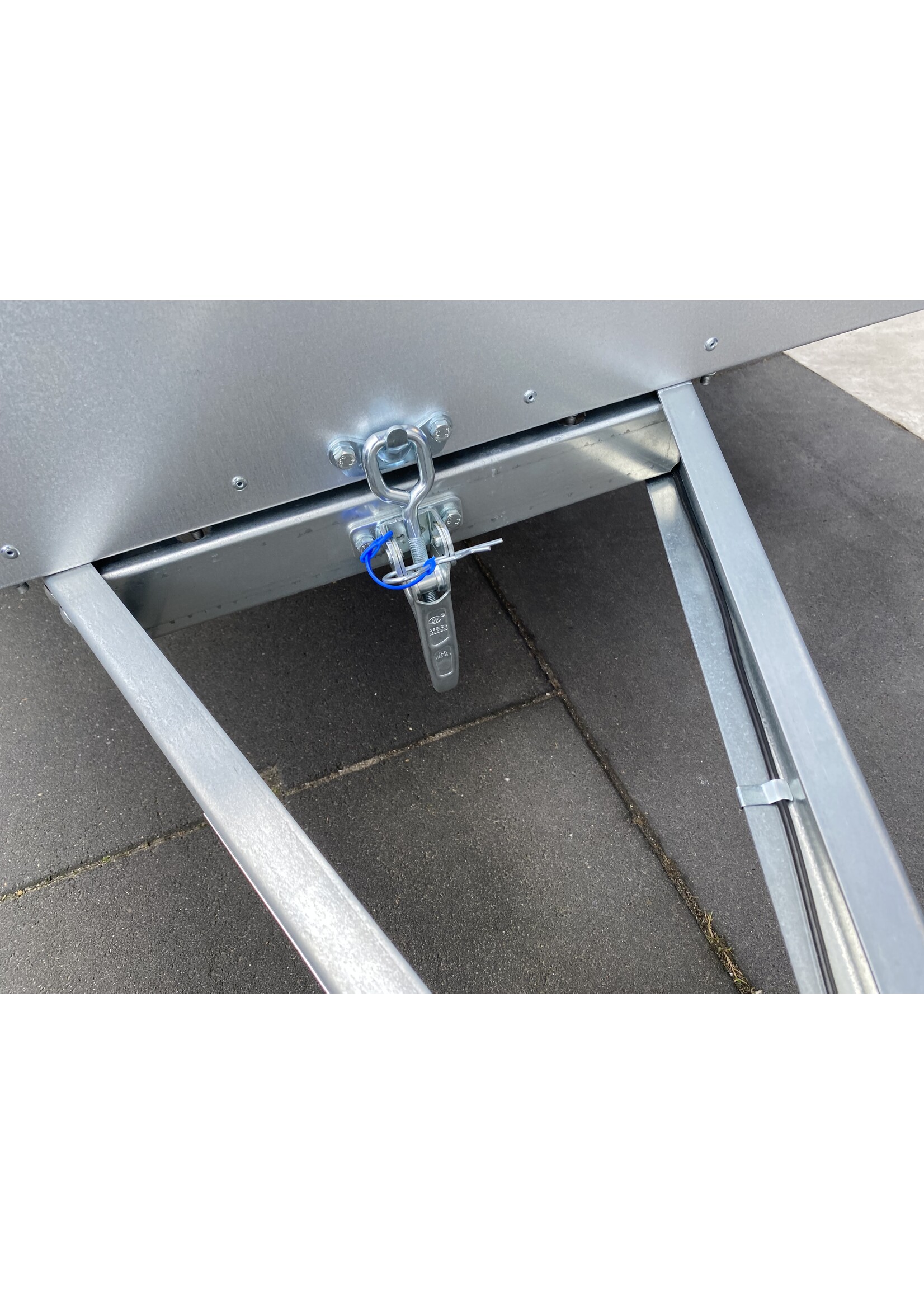 TPV TPV KD-EU2 | Opklapbare aanhangwagen | 202x107x34 Cm | 750 Kg | Ongeremd | ALL-IN AKTIE