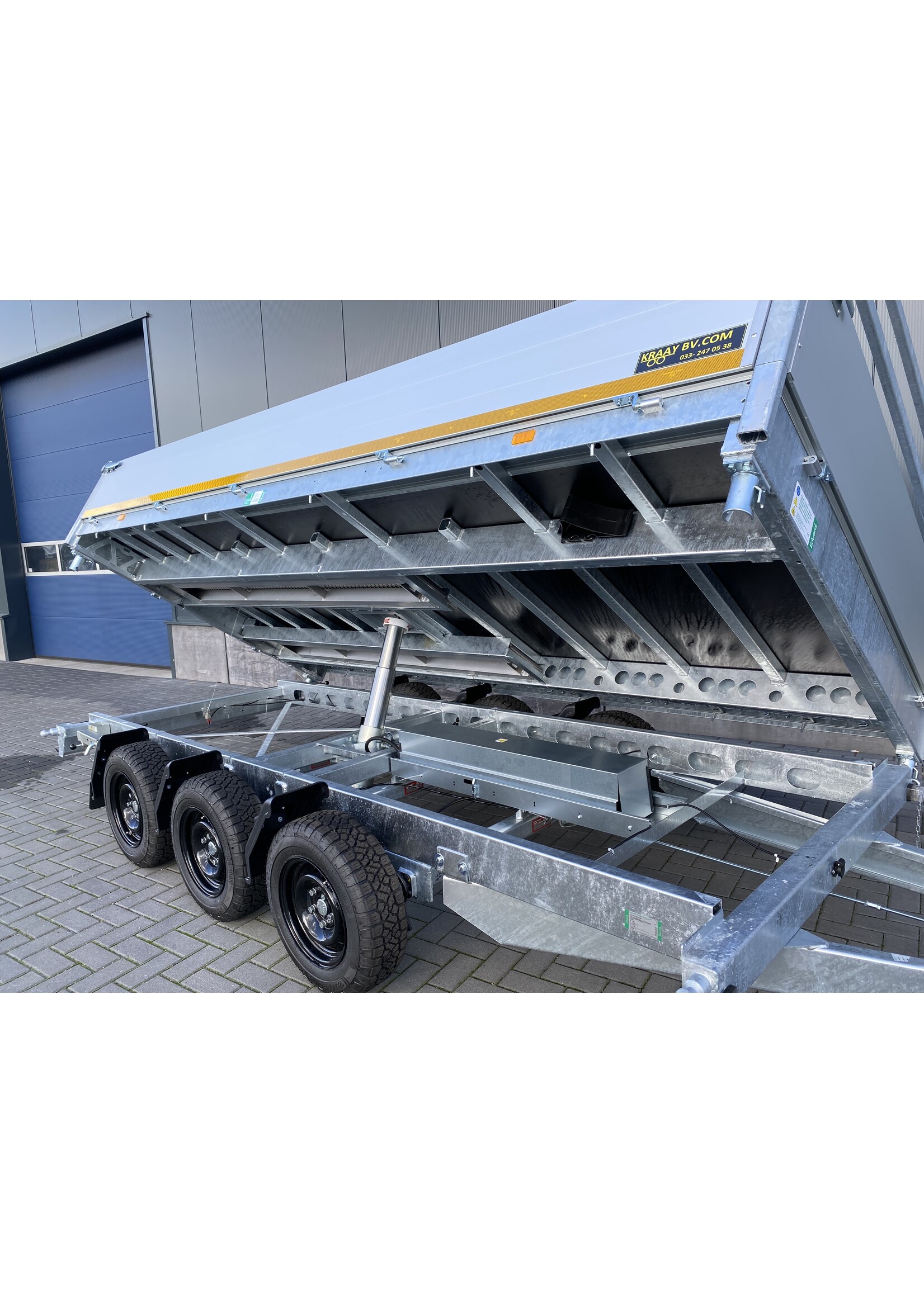 eduard Eduard 3- zijdige kipper | 400 x 200 x 40 cm | 3.500 kg | Geremd ALL - IN AKTIE!