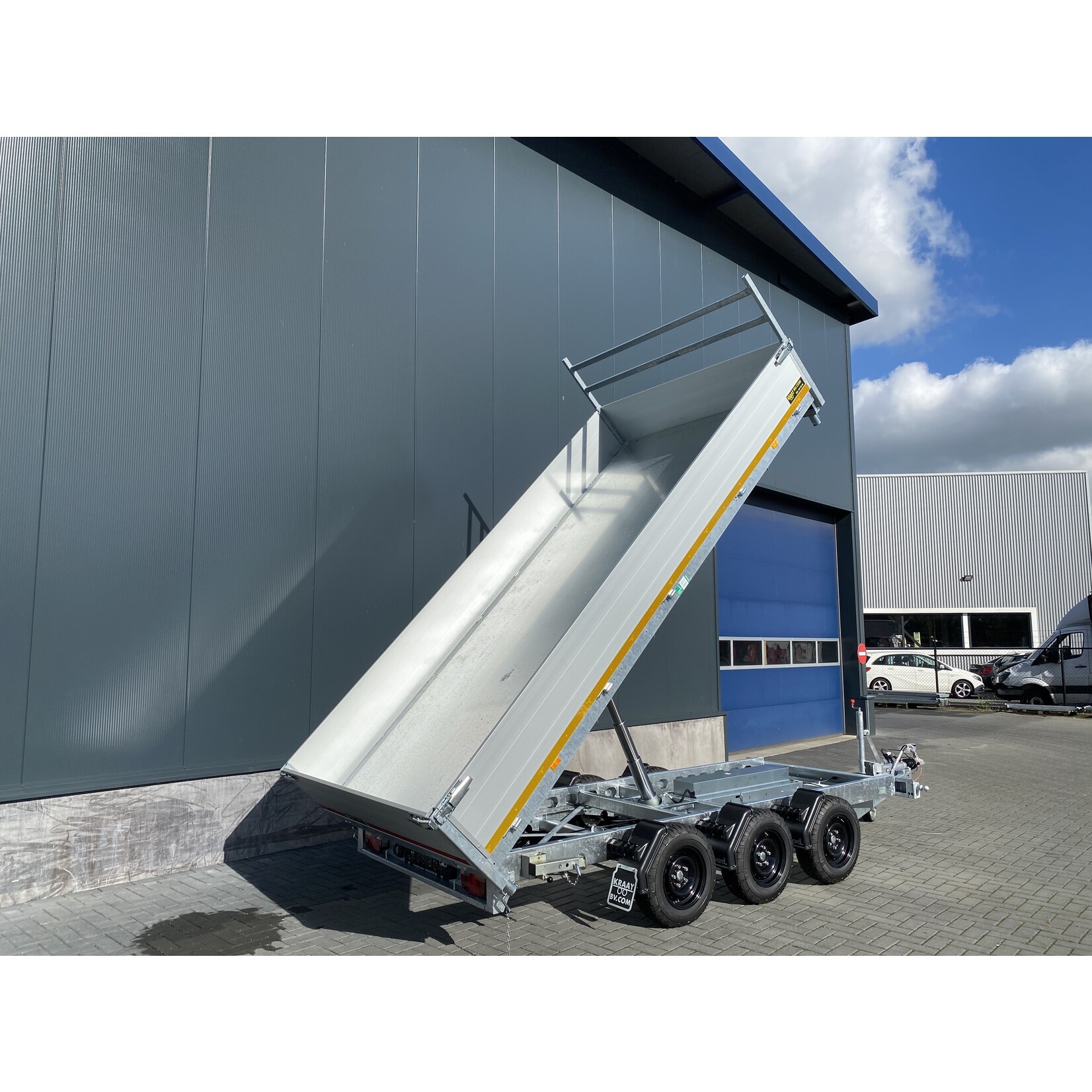 eduard Eduard 3- zijdige kipper | 400 x 200 x 40 cm | 3.500 kg | Geremd ALL - IN AKTIE!