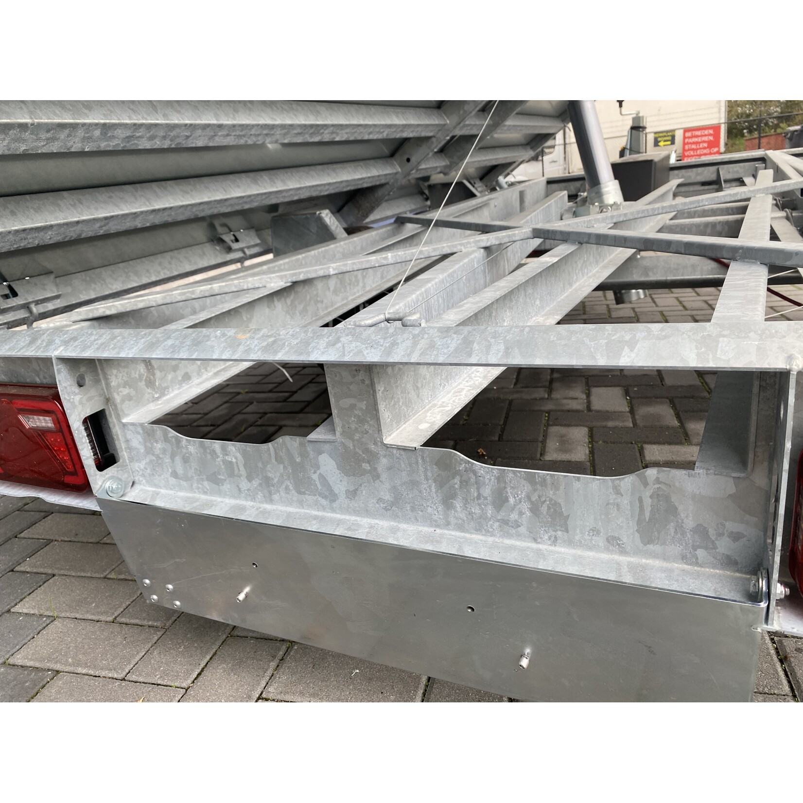 Anssems Anssems KSX kipper | 355 x 178 x 30 cm | 3.000 kg | Geremd ALL - IN AKTIE!
