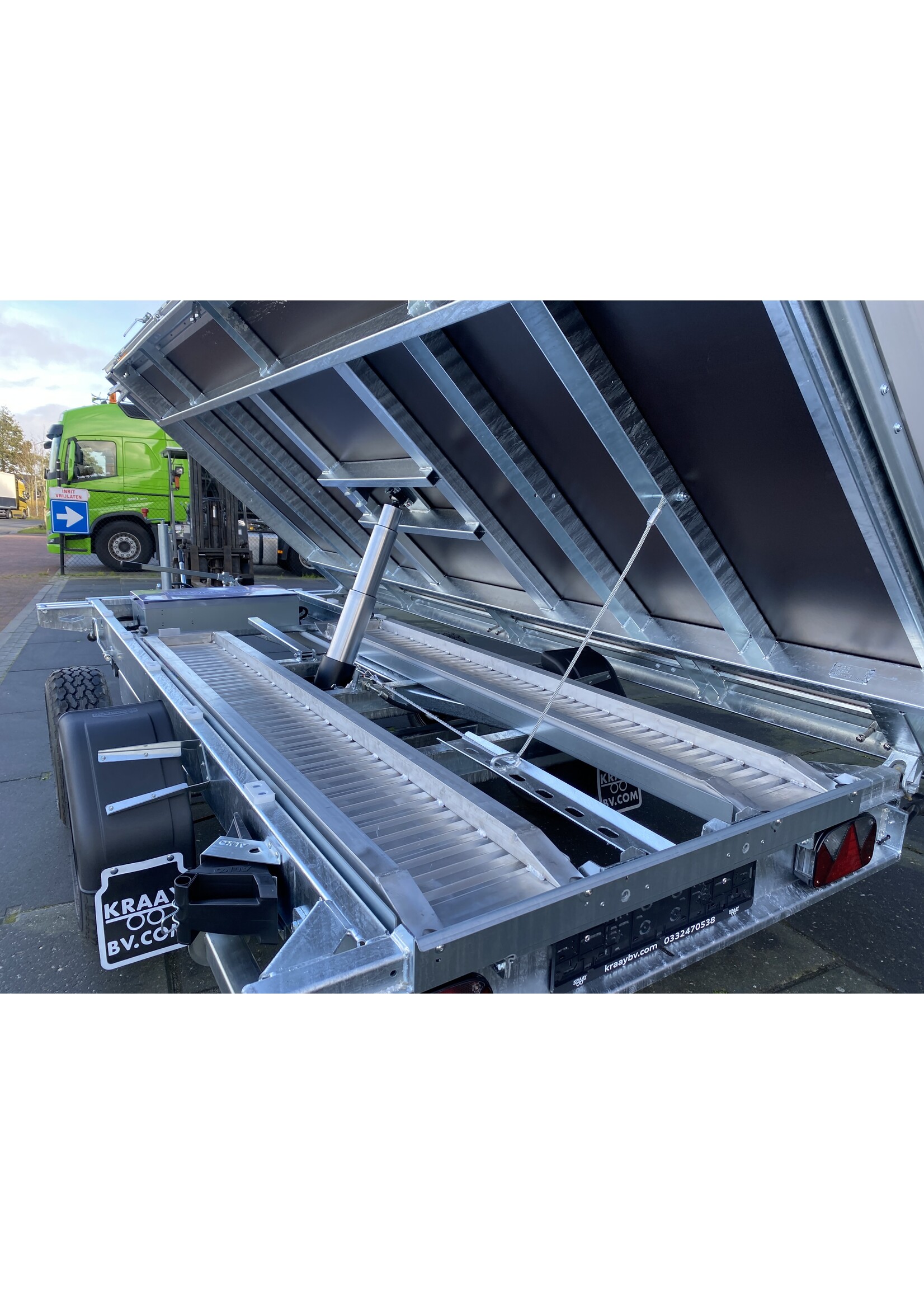 Bockmann Bockmann 3-zijdige kipper | 374 x 180 x 35 cm | 3.500 kg | Geremd ALL - IN AKTIE!