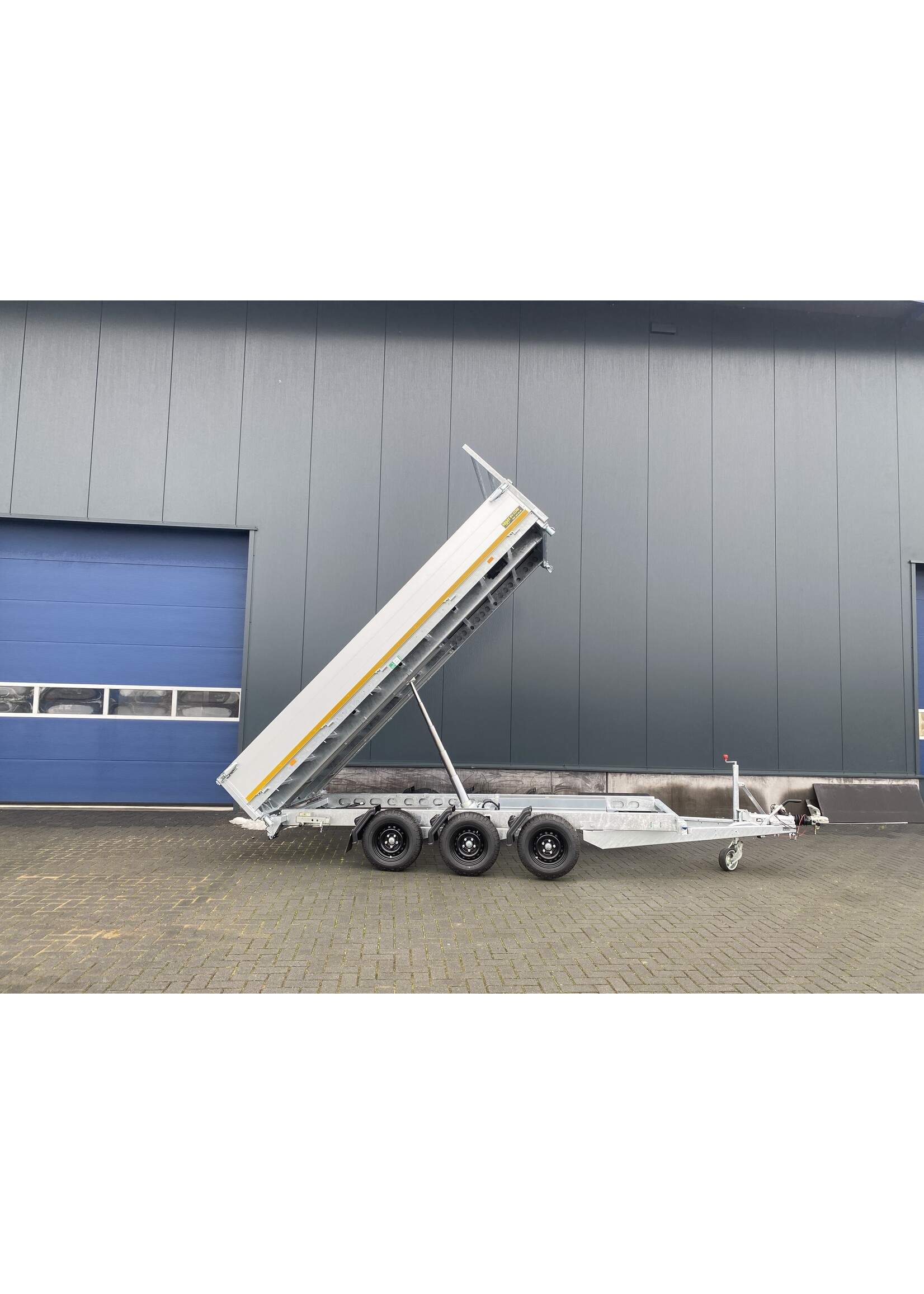 Eduard Eduard 3-zijdige kipper | 400 x 200 x 40 cm | 3.500 kg | Geremd ALL - IN AKTIE!
