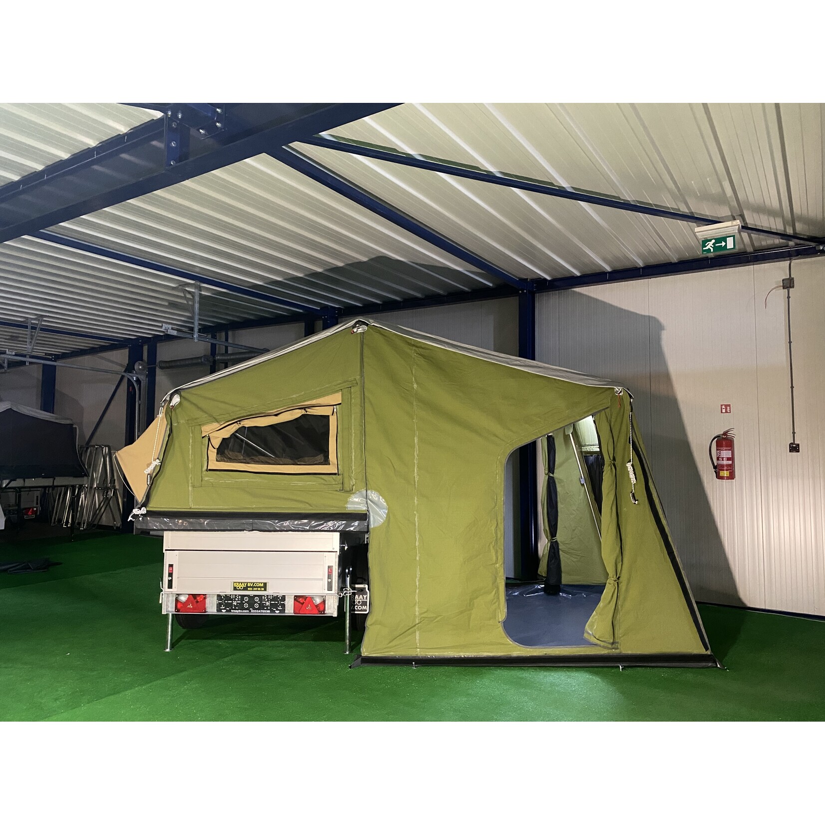 Gordigear Gordigear Taiga 2GO tenttrailer | Forest Green