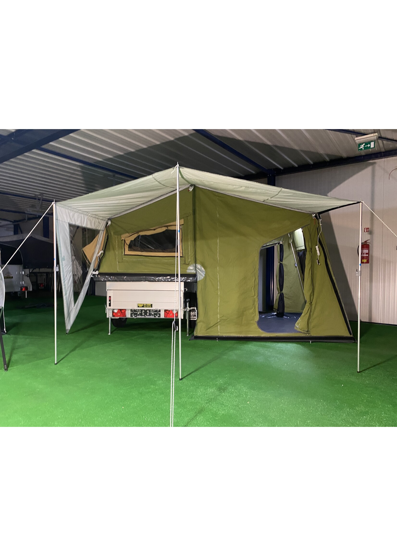 Gordigear Gordigear Taiga 2GO tenttrailer | Forest Green