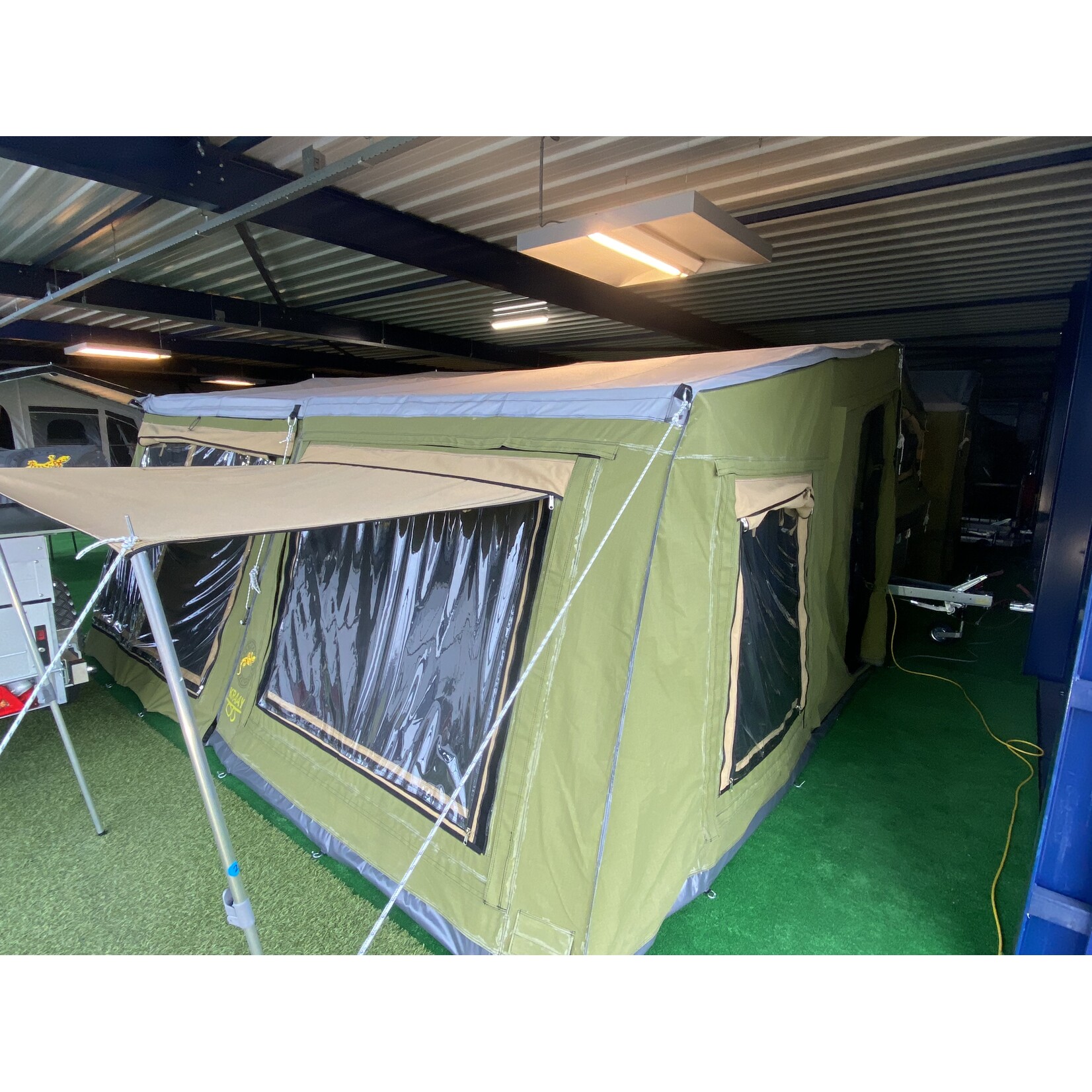 Gordigear Gordigear  Savannah 2GO tenttrailer | Forest Green