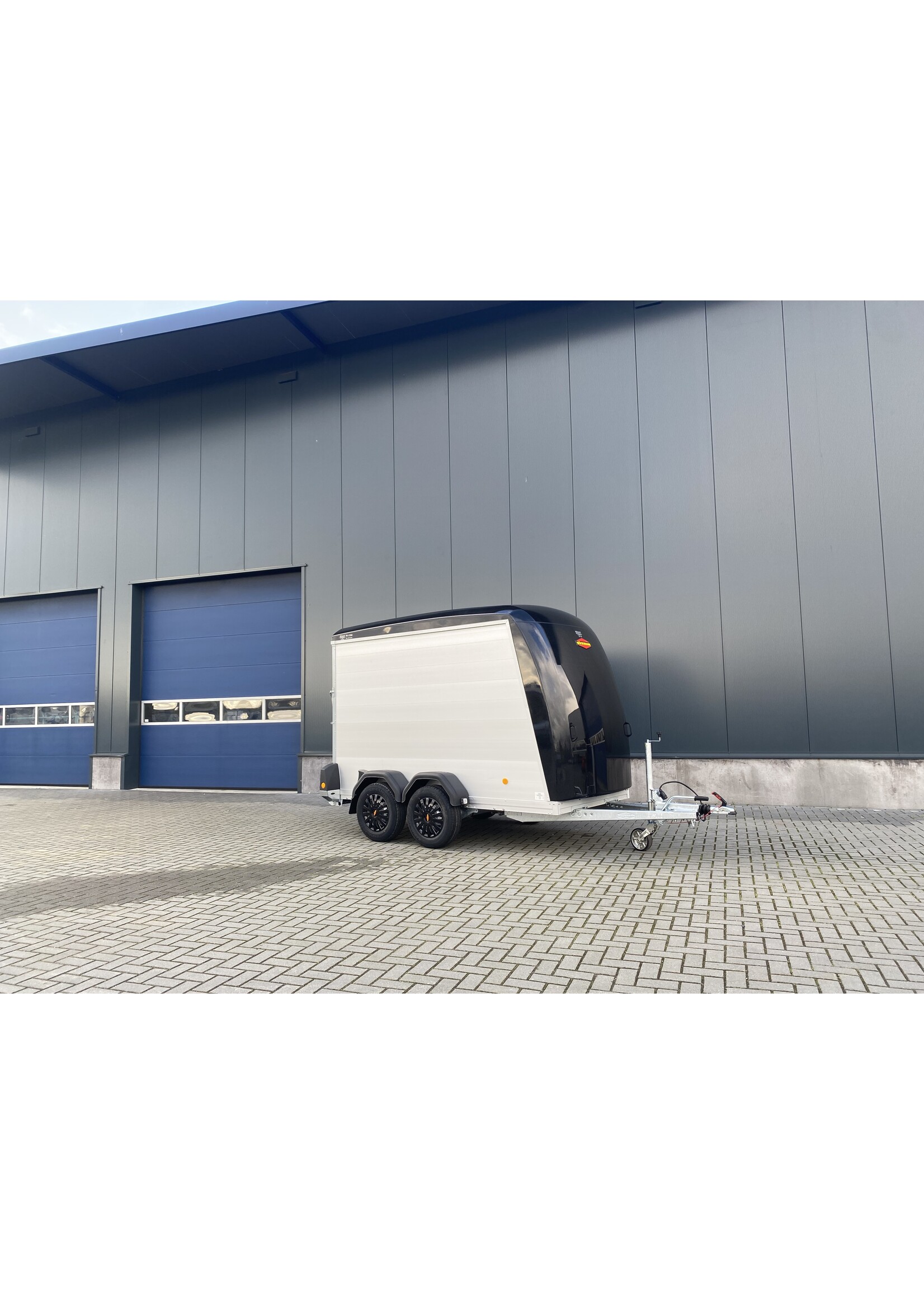 Bockmann Bockmann Gesloten Aanhangwagen | 325 x 151 x 206 cm | 2.700 kg | Geremd ALL - IN AKTIE!