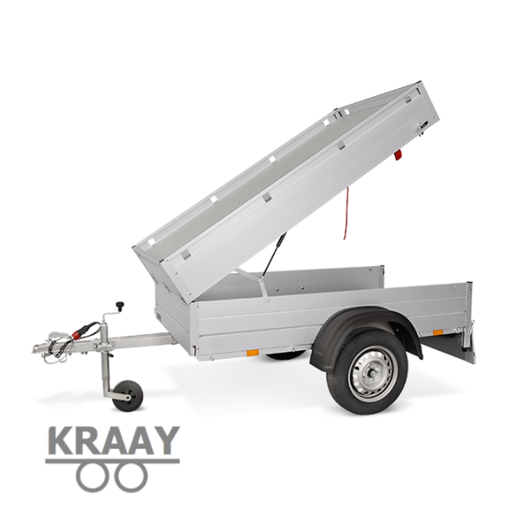 Anssems Verhuur | Anssems Bagagewagen GT-HT 201x101x48 Cm 750 Kg Ongeremd