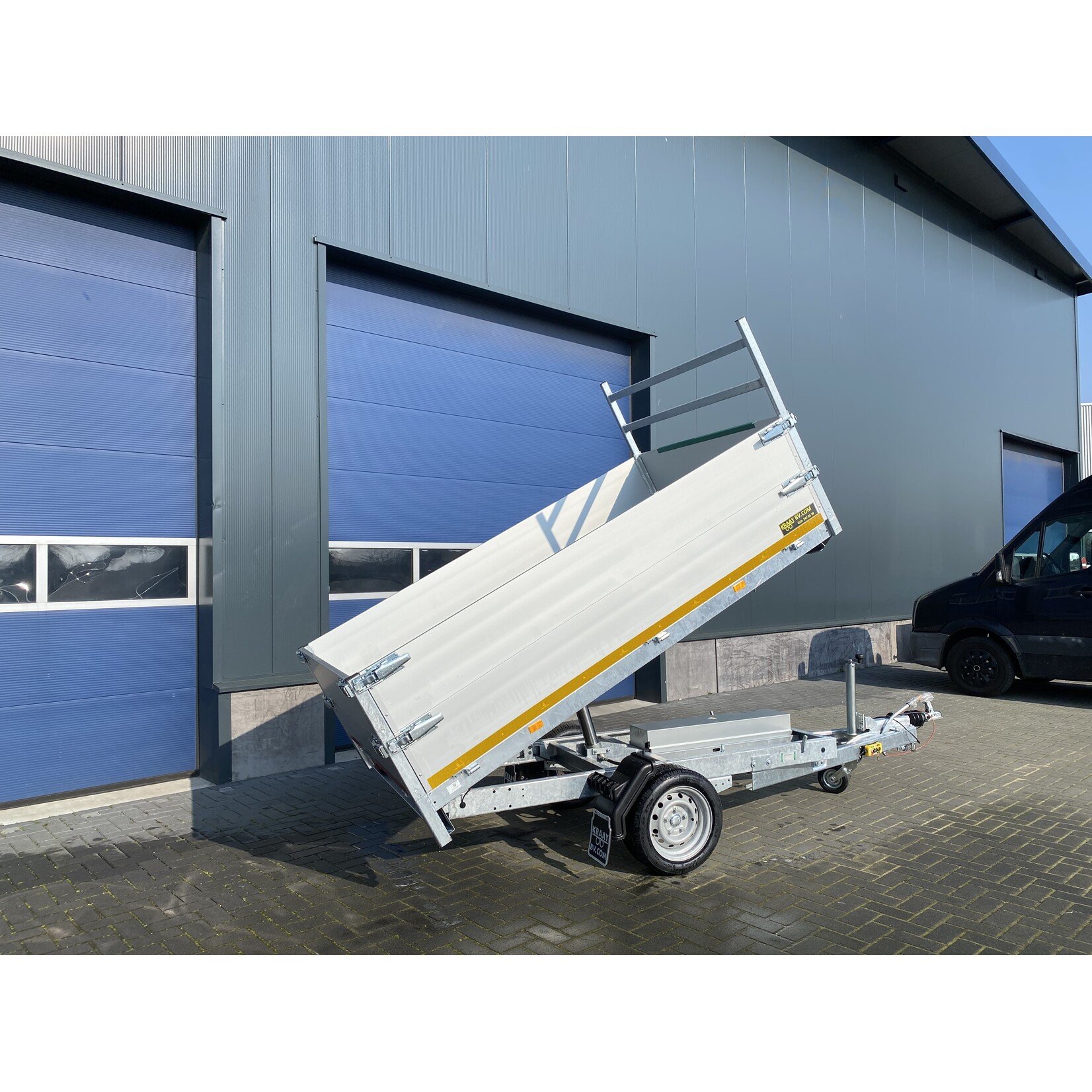 eduard Eduard kipper elektrisch bediend | 260 x 150 x 60 cm | 1.350  kg | Geremd ALL - IN AKTIE!