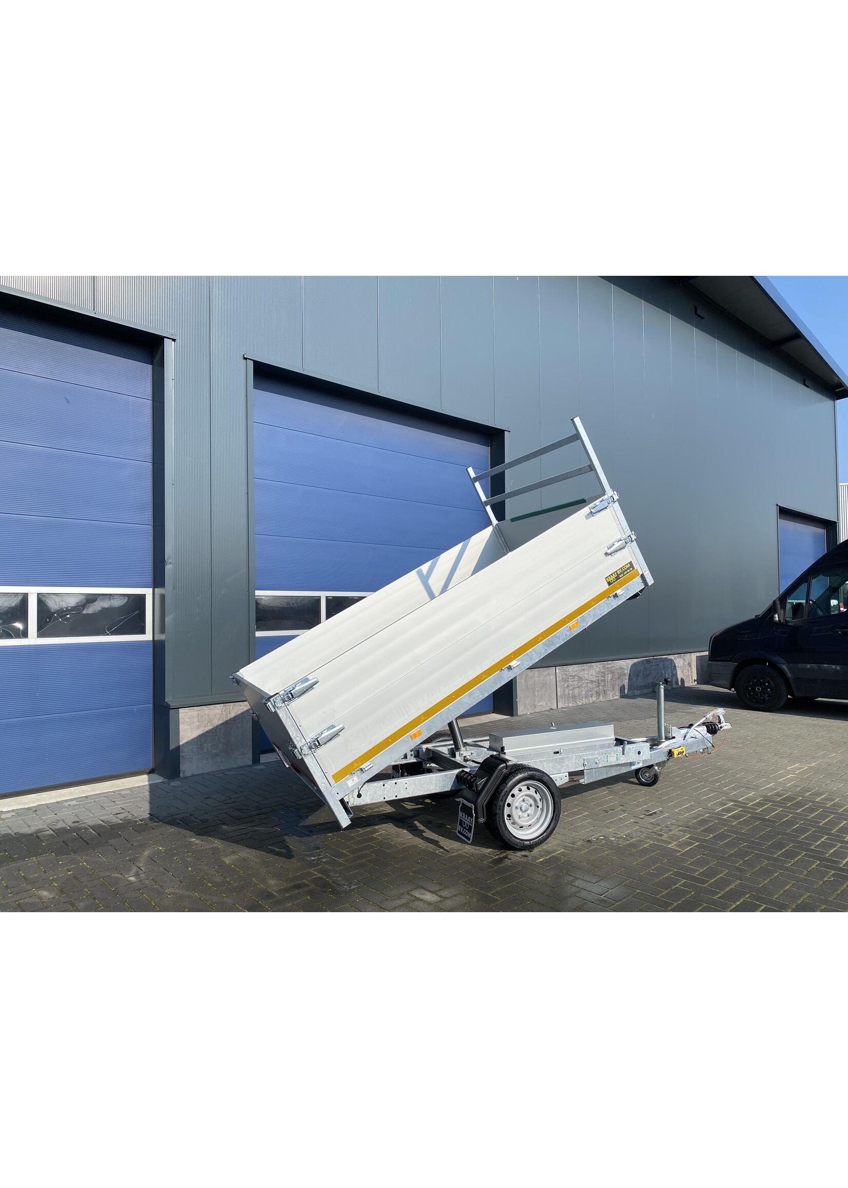 eduard Eduard kipper elektrisch bediend | 260 x 150 x 60 cm | 1.350  kg | Geremd ALL - IN AKTIE!