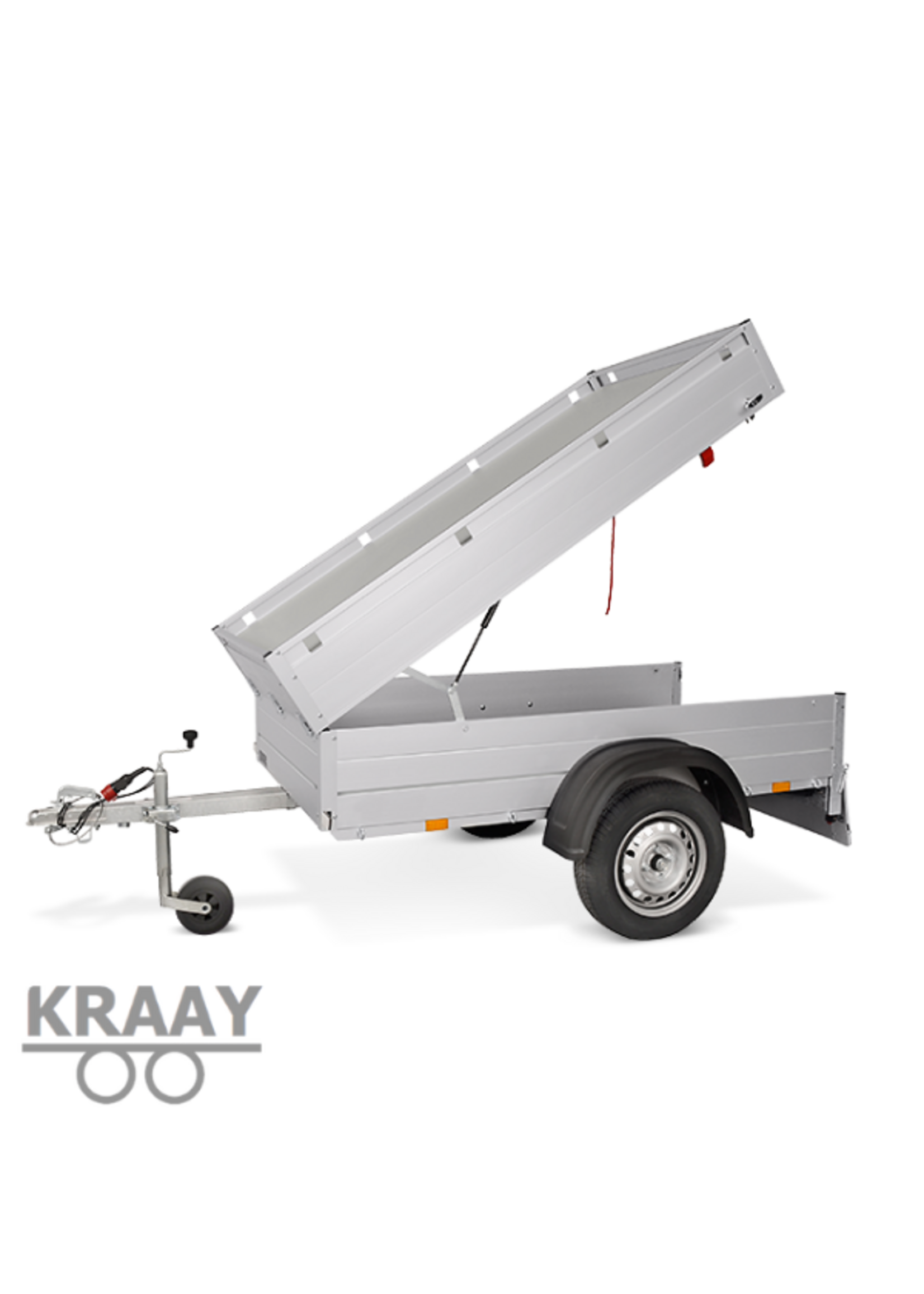Anssems Verhuur | Anssems Bagagewagen GT-HT 201x101x48 Cm 750 Kg Ongeremd