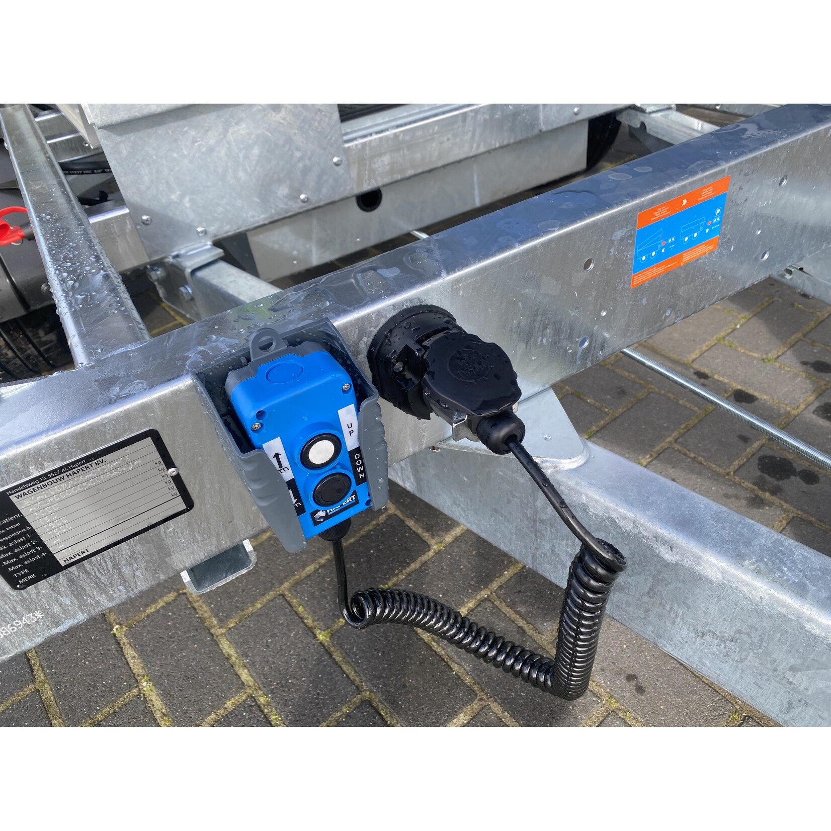 Hapert Hapert Cobalt HM-2 | 305 x 180 x 60 cm | 3.000 kg | Geremd ALL - IN AKTIE!